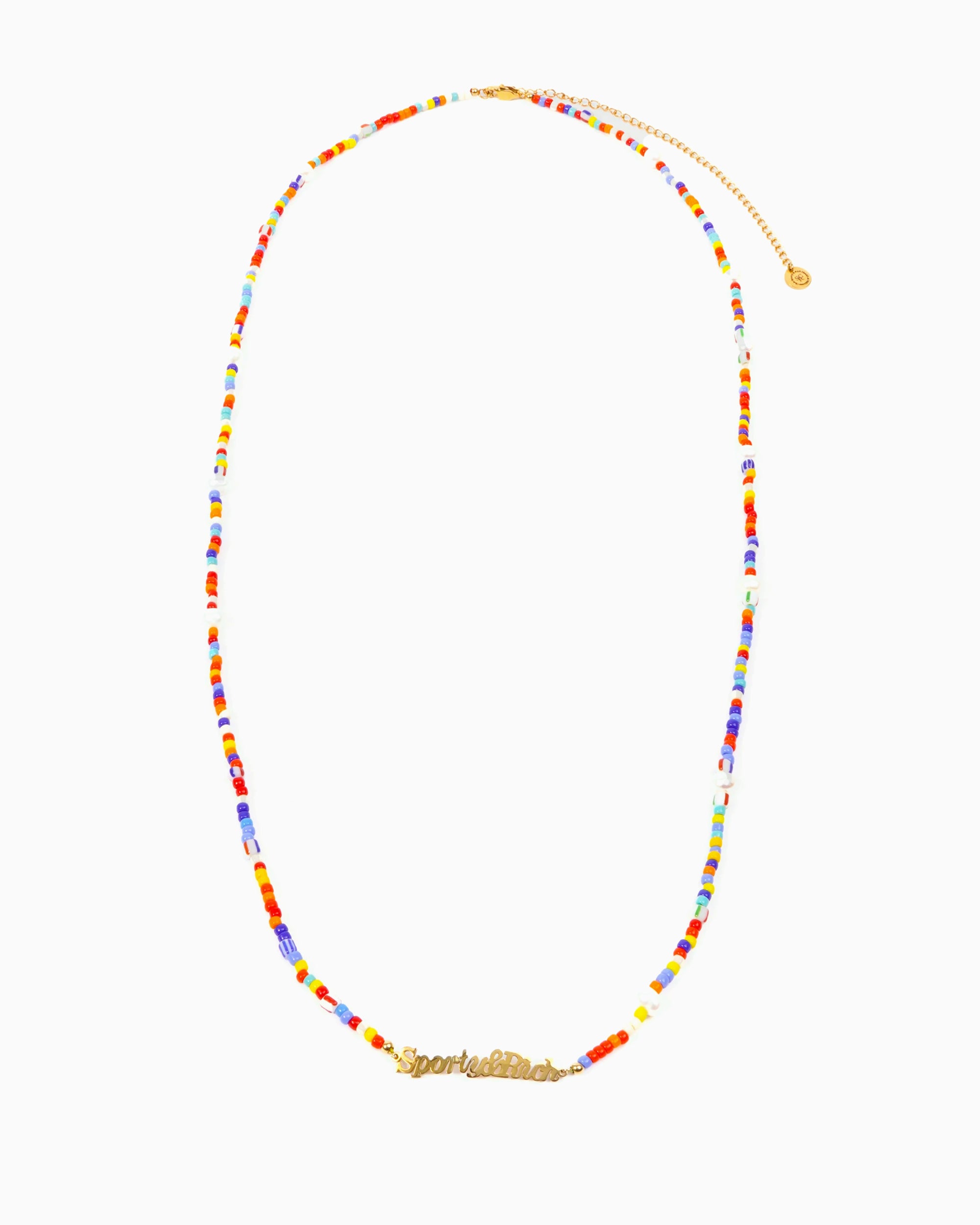 Jewelry Sporty & Rich Multicolor Beads Belly Unisex Chain Unisex Jewelry - ACSS2312MU