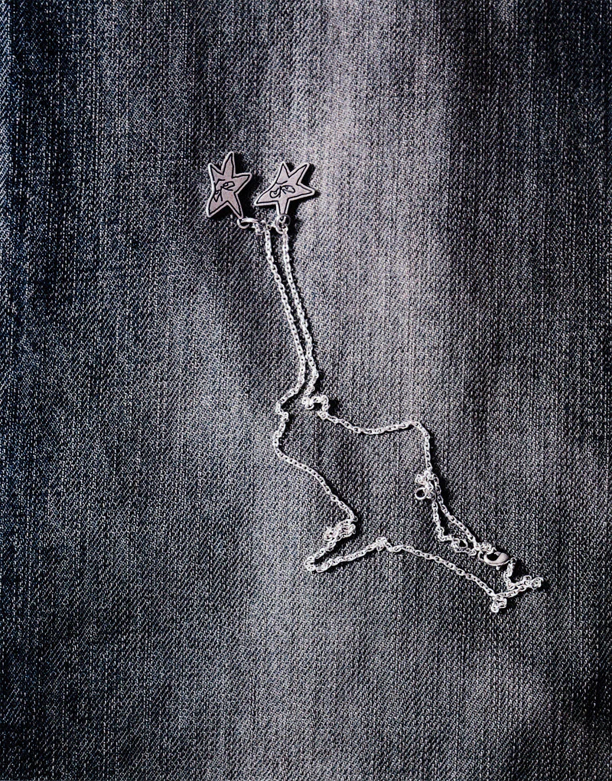 Jewelry TwoJeys Sketchy Stars Unisex Necklace - 316726001