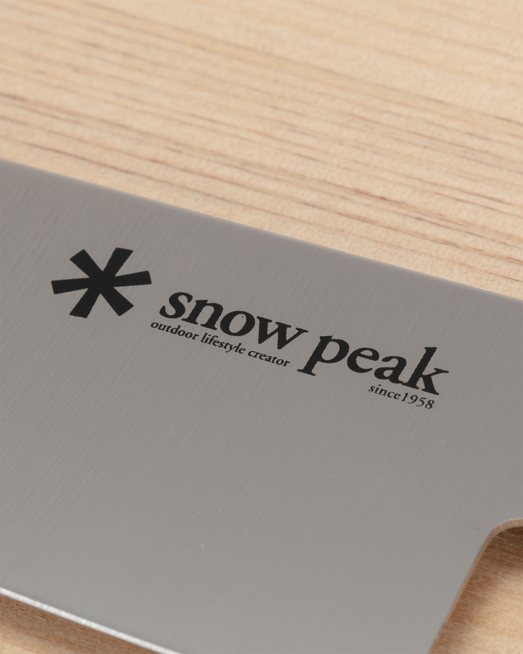 Outdoor accessories Snow Peak Kitchen Knife + Cutting Board - CS-208