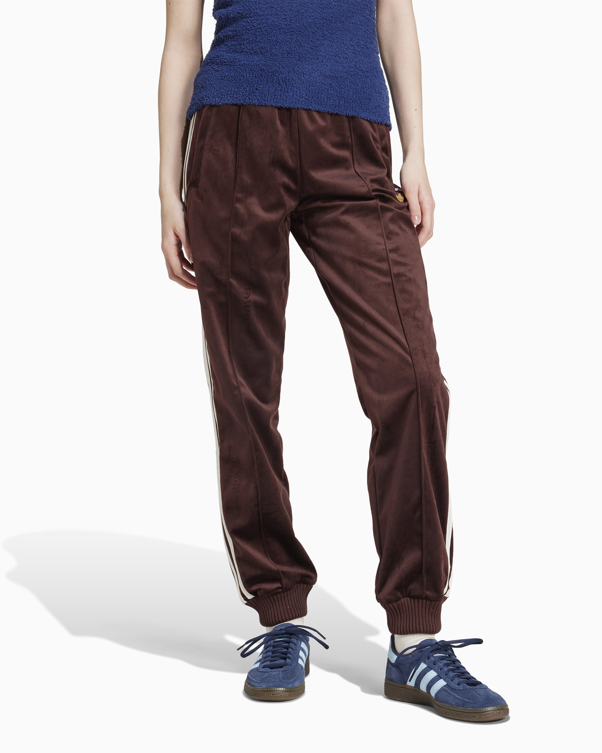 Pants Adidas Originals Women's Velvet Track Pants Slim Women's Track Pants - IX0962