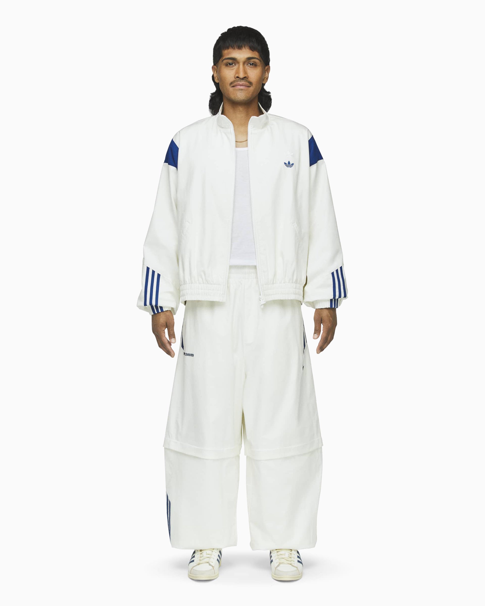 Pants adidas Originals x Willy Chavarria x Willy Chavarria Poplin Relaxed Unisex Track Pants - KC0536