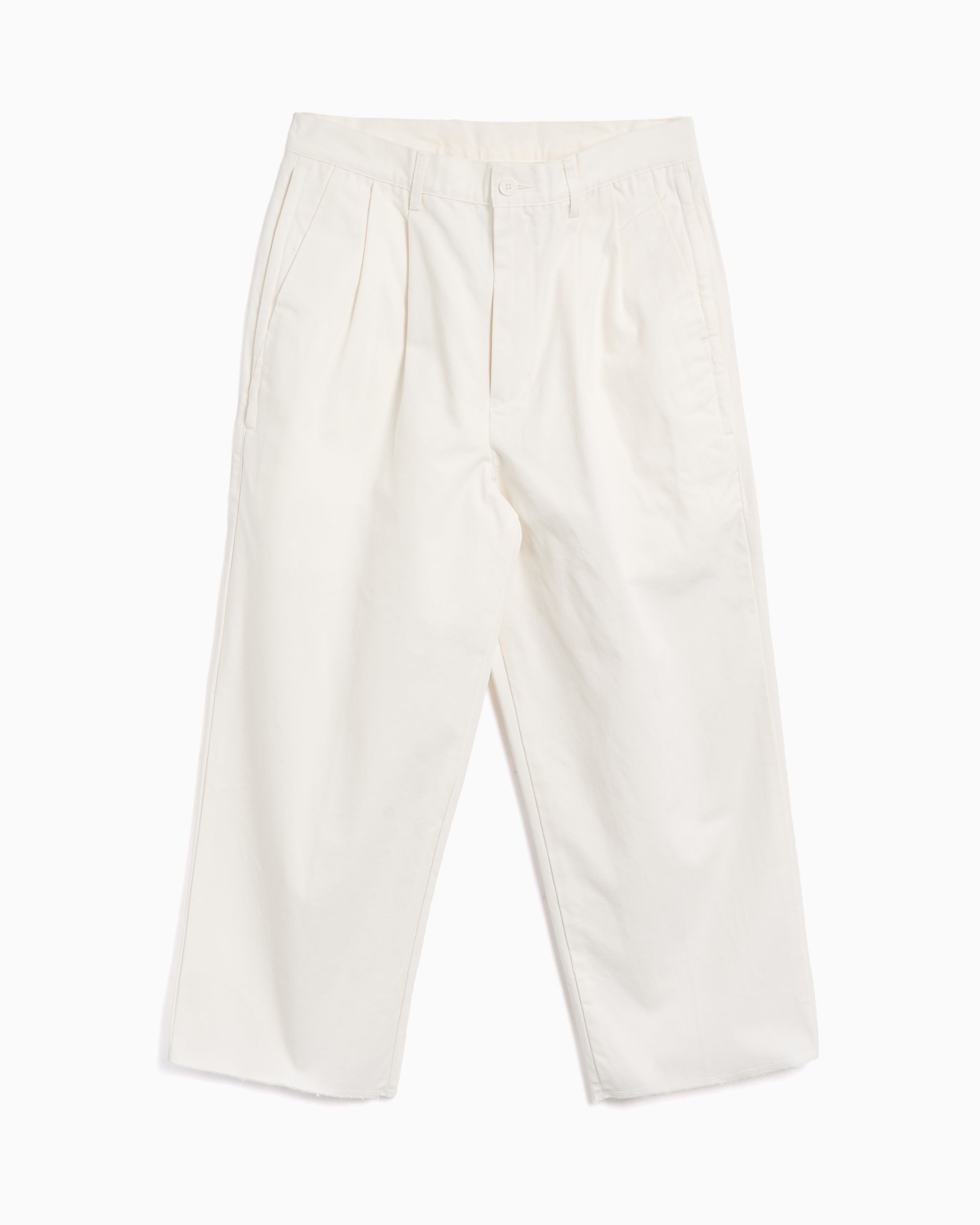 Pants BEDWIN Wyler Jr. Relaxed Men's Chino Pants - 25SB4733-WHITE