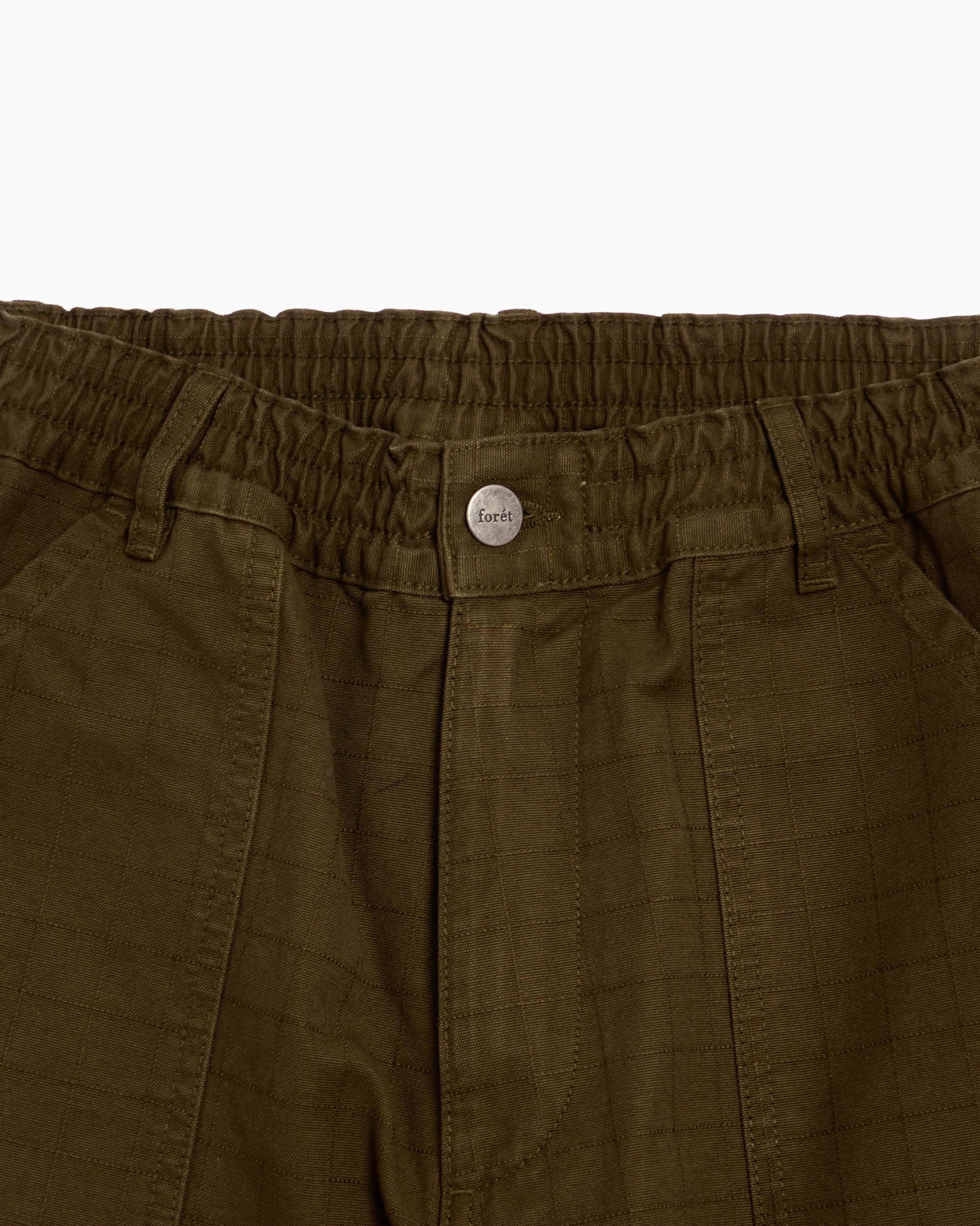 Pants Forét Sienna Men's Work Pants Relaxed Men's Pants - F4268-ARMY