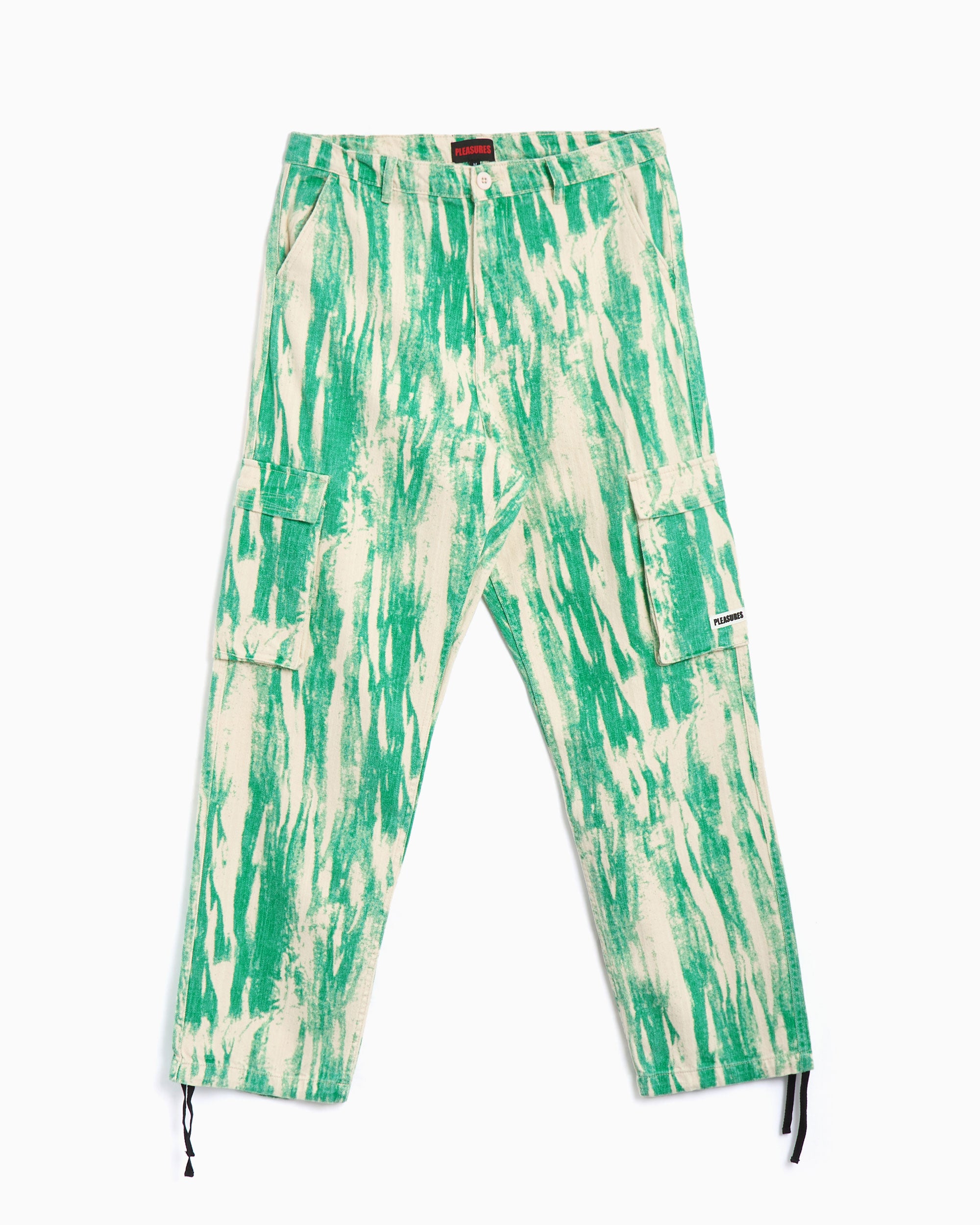 Pants Pleasures Buzz Men's Cargo Pants Relaxed Men's Cargo Pants - P25SP041-GREEN