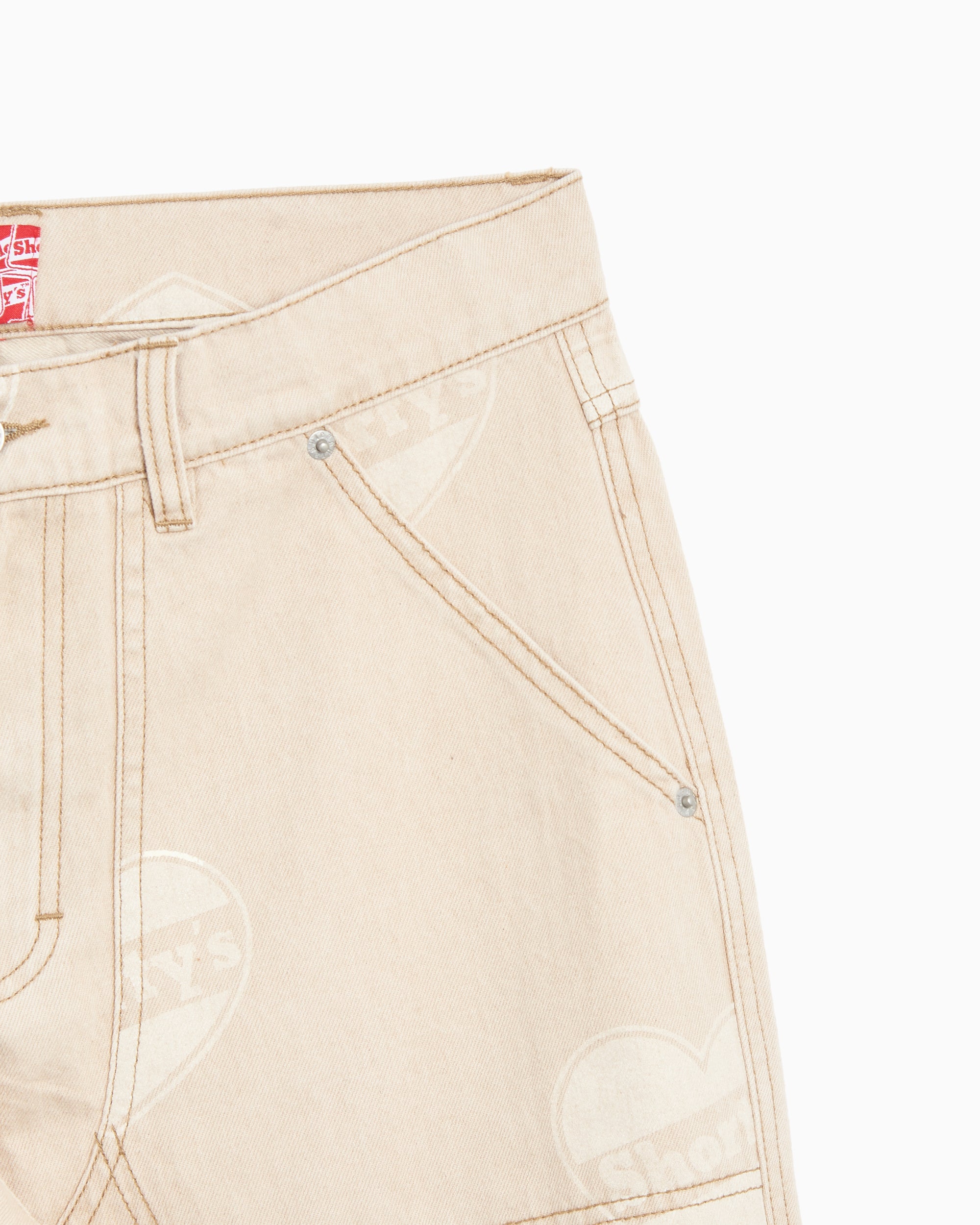 Pants Pleasures x Shortys Heart Ultra Men's Work Pants Men's Pants - P24F011-BEIGE