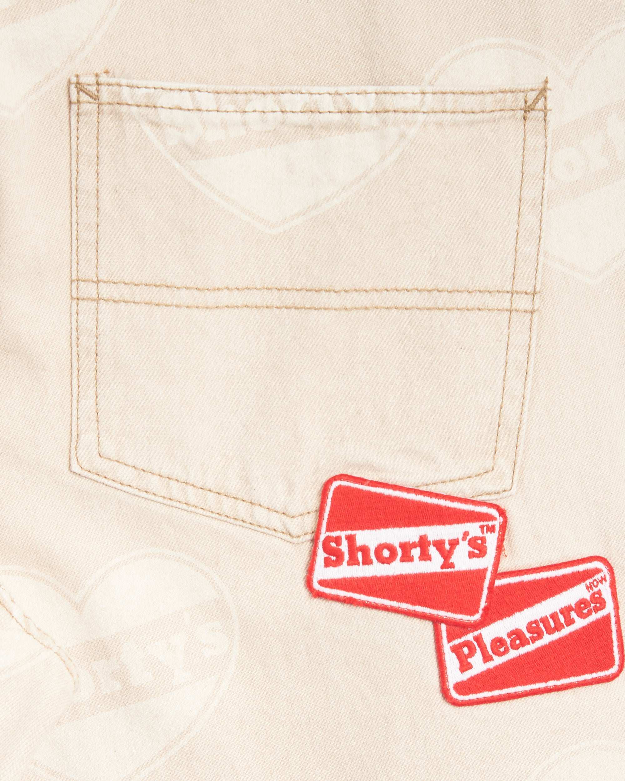 Pants Pleasures x Shortys Heart Ultra Men's Work Pants Men's Pants - P24F011-BEIGE