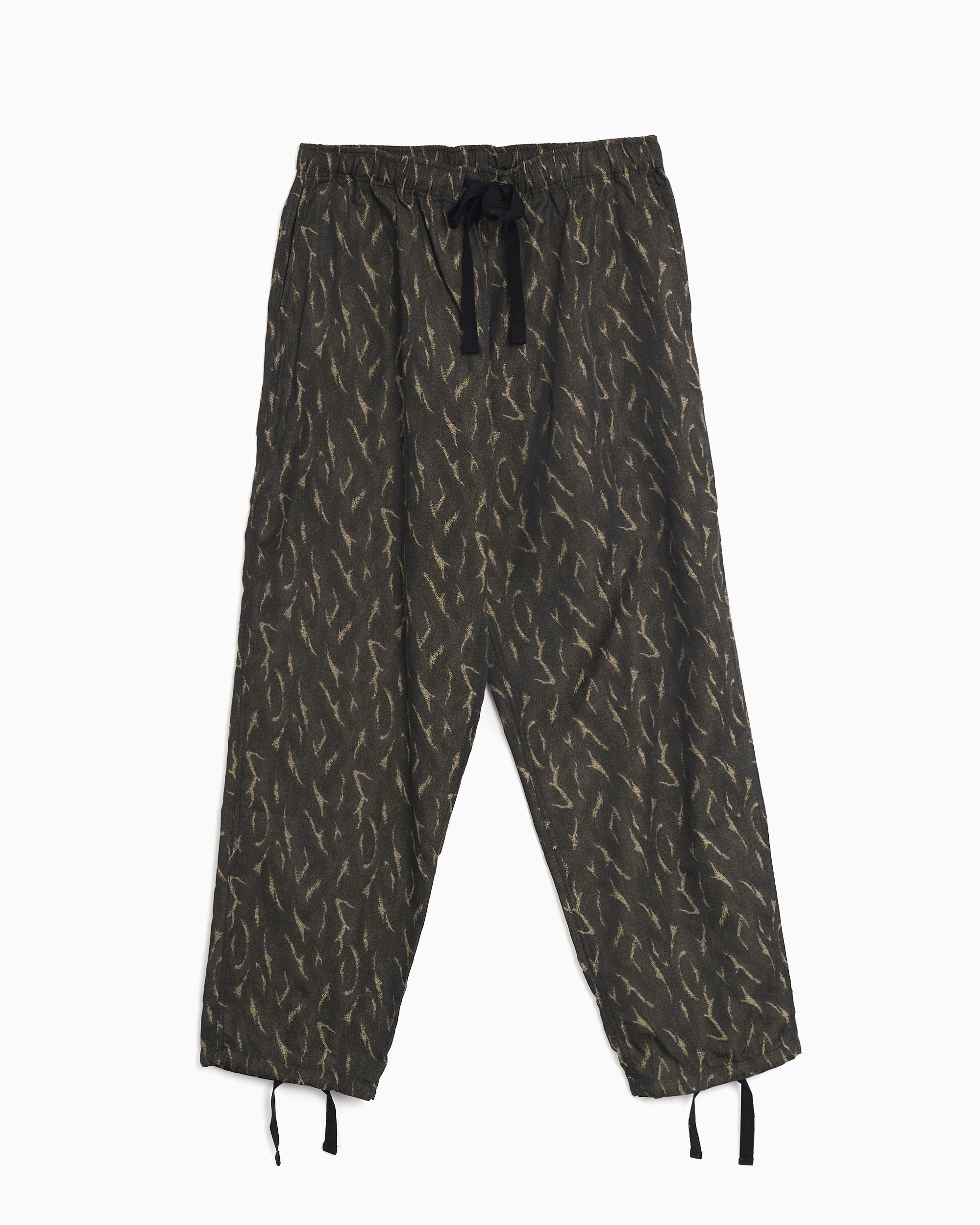 Pants South2 West8 String Cuff Slack Relaxed Men's Track Pants - QV595-A-Olive