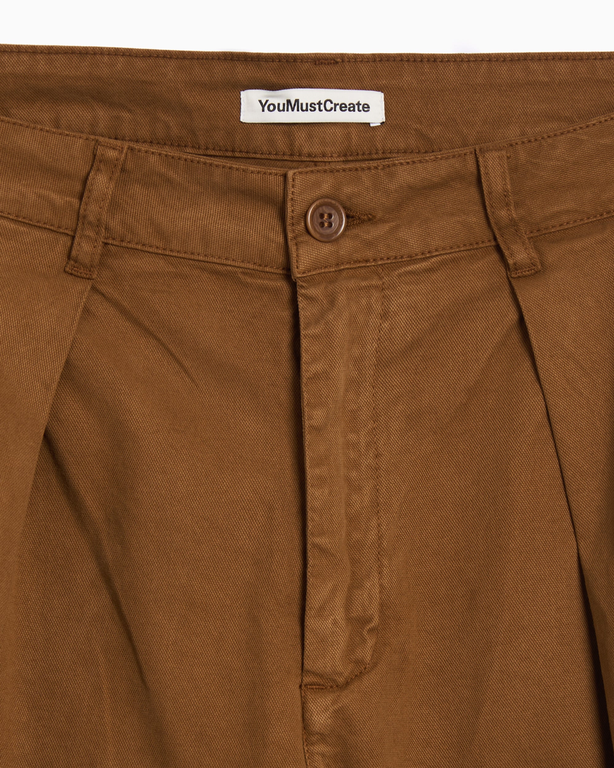 Pants YMC Earth Deadbeat Oversize Men's Baggy Pants - P4ZAN-CLAY