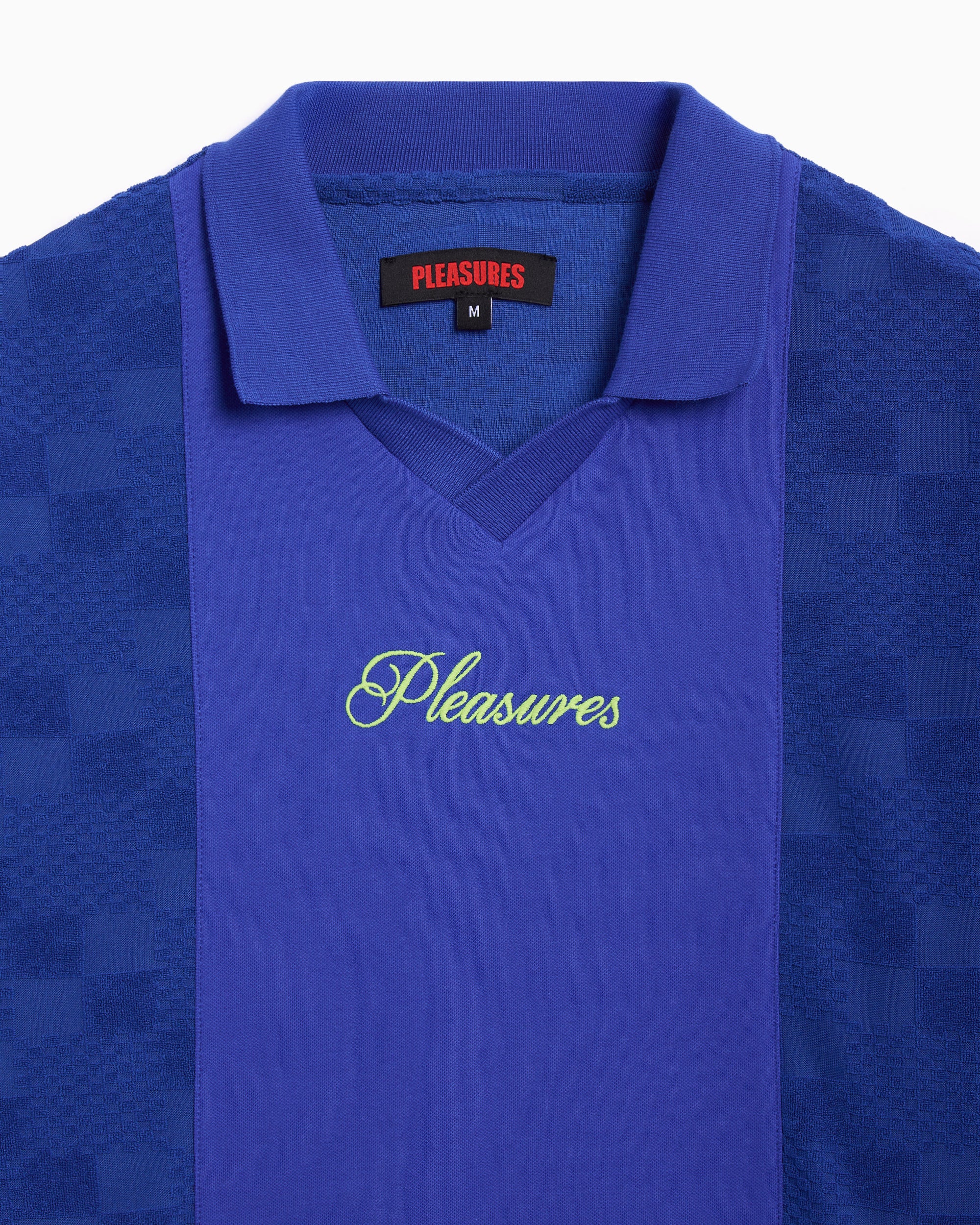 Polo shirts Pleasures Planets Men's Polo Shirt - P25SU014-BLUE