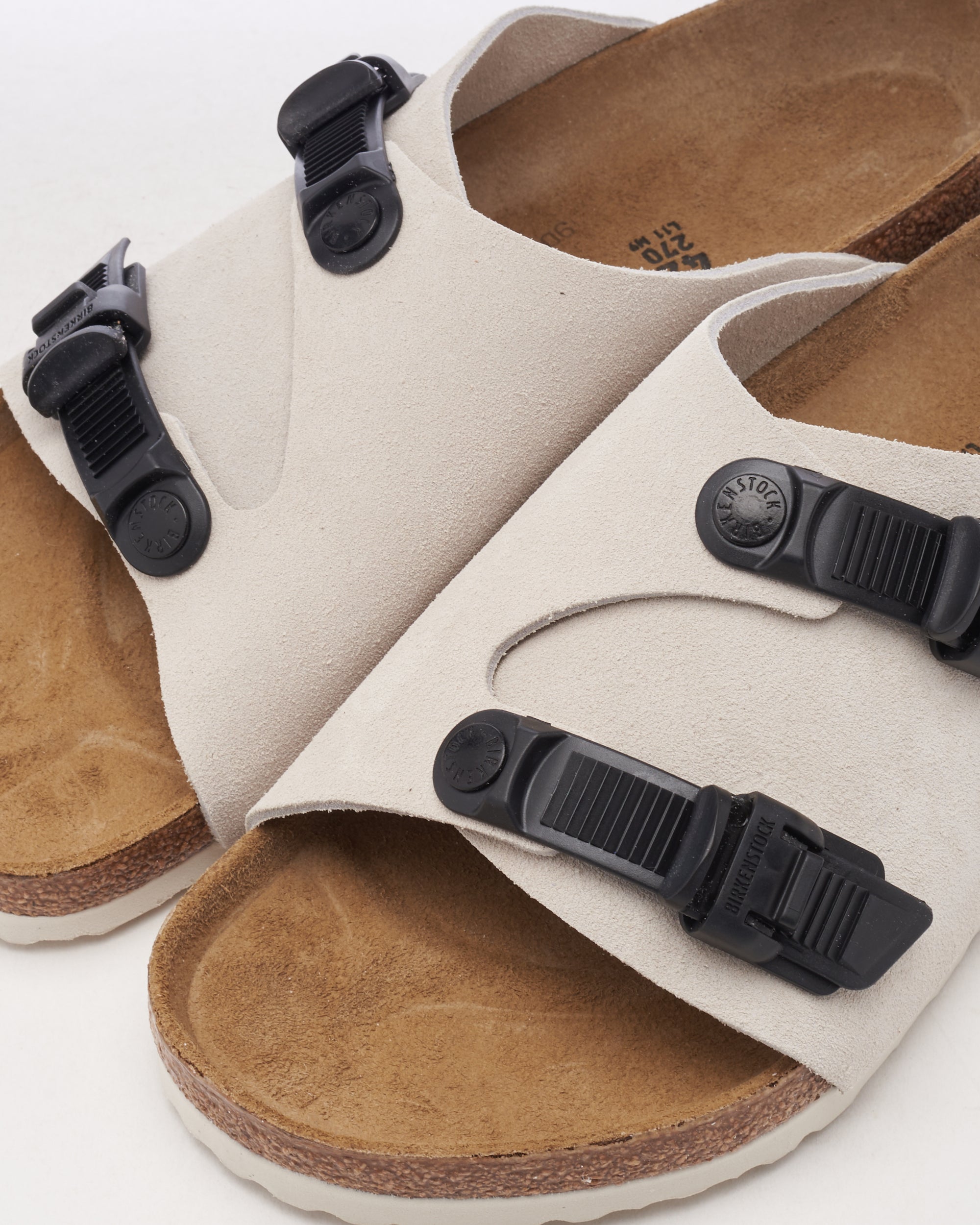 Sandals BIRKENSTOCK Zürich Tech Suede Leather Regular - 1026773