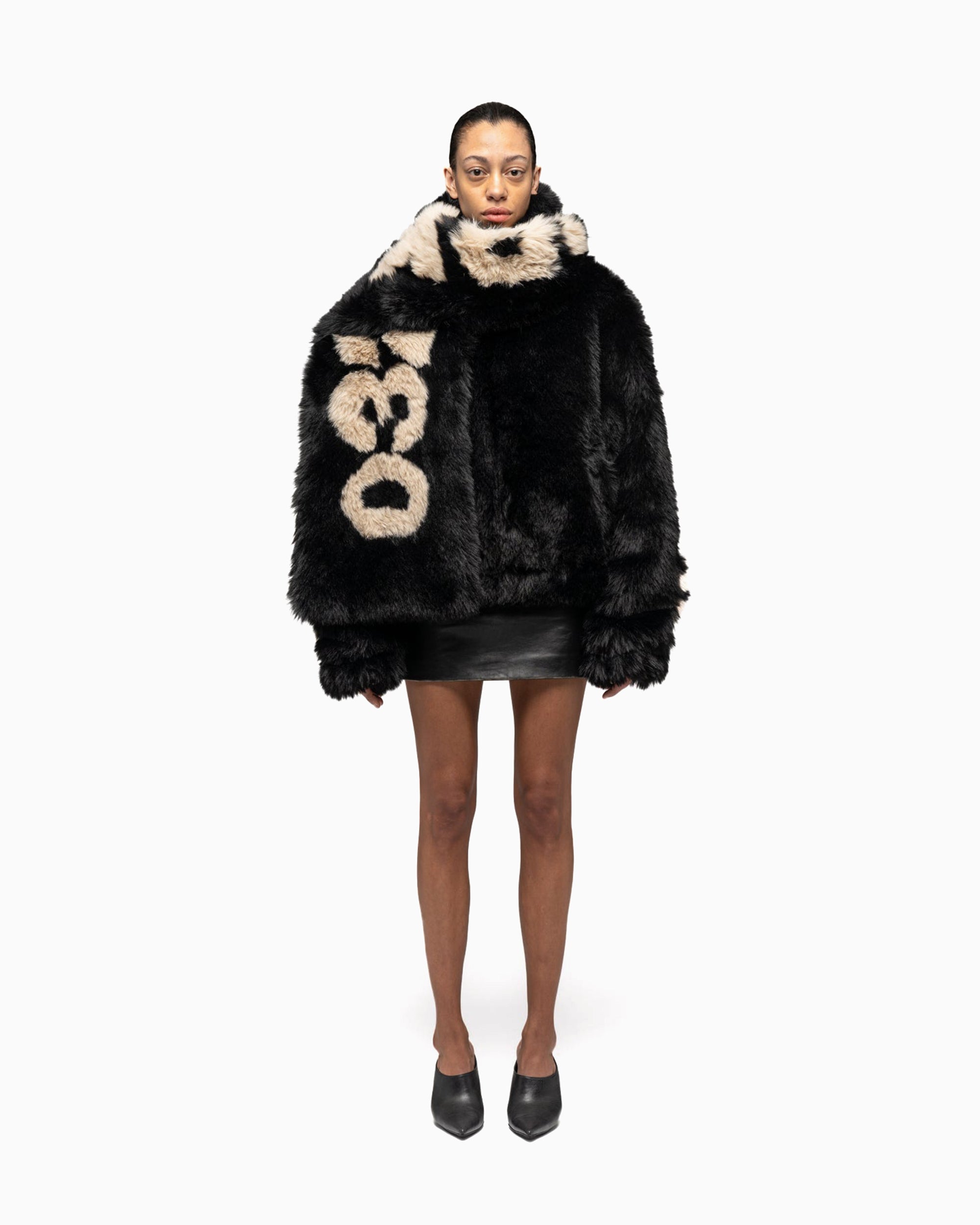 Scarves Gloves 032c Anti-Gauguin Unisex Faux Fur Scarf Unisex Scarves Gloves - F24-UAW-3303-050