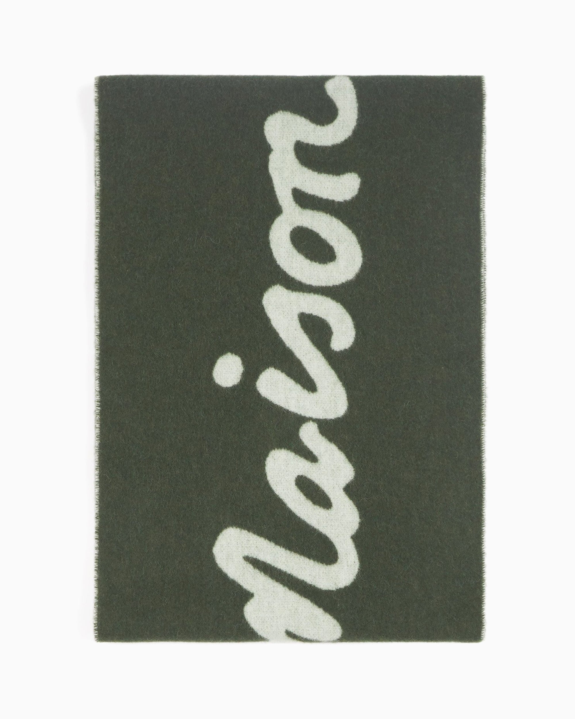 Scarves Gloves Maison Kitsuné Handwriting Unisex Scarf - PM06202WB0038-0079