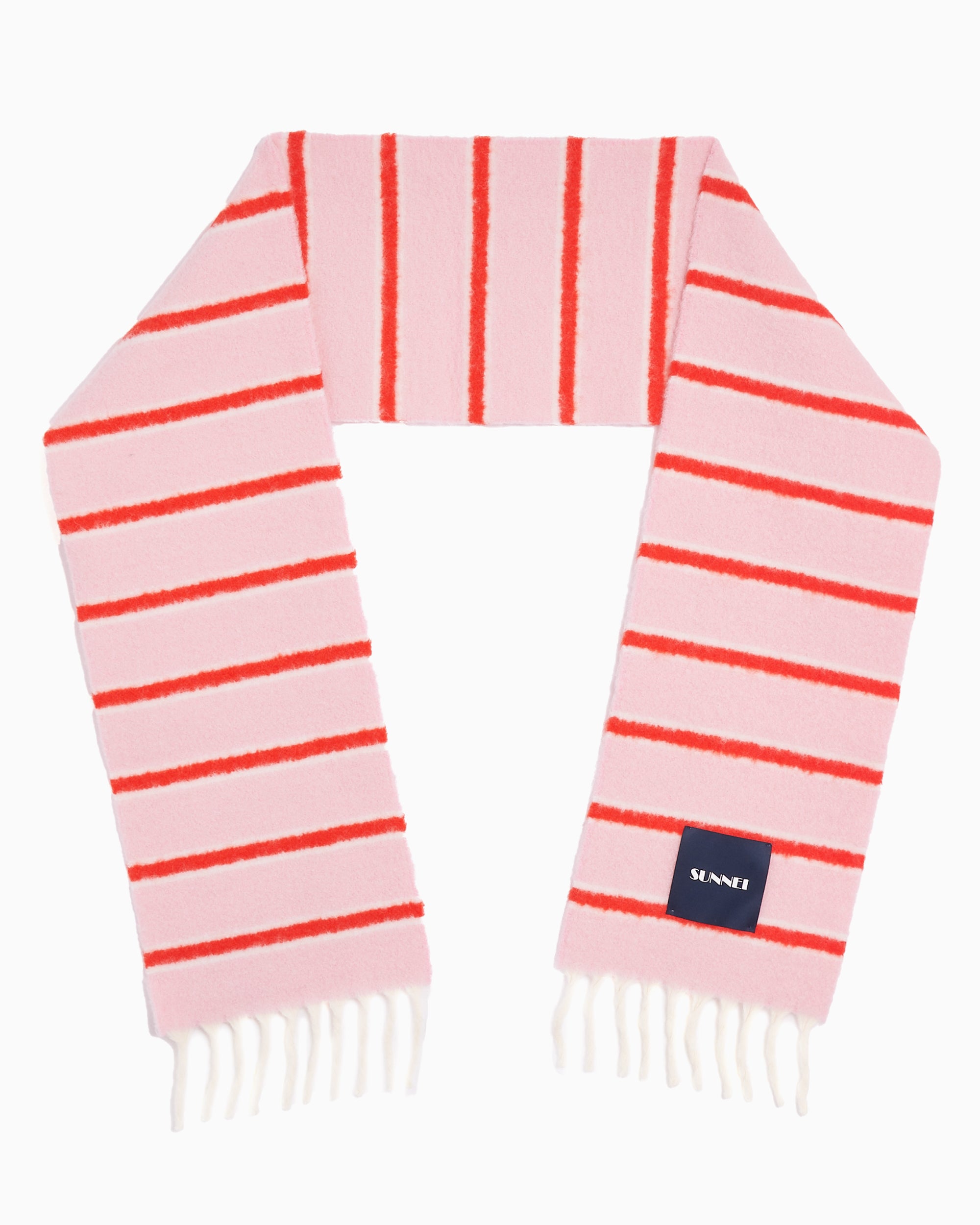 Scarves Gloves Sunnei Unisex Striped Scarf Unisex Scarves Gloves - ACCXSAC009-KNT042-8100