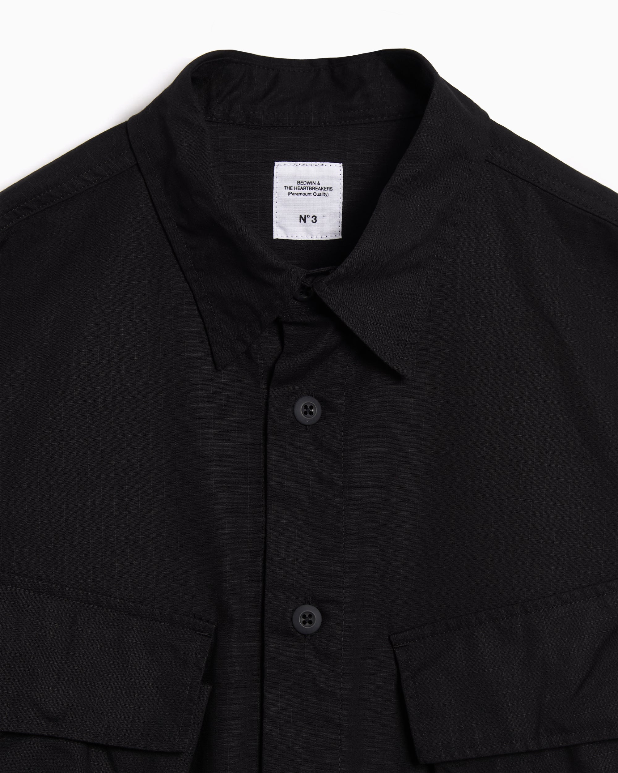 Shirts BEDWIN Kove Relaxed Men's Shirt - 25SB1745-BLACK