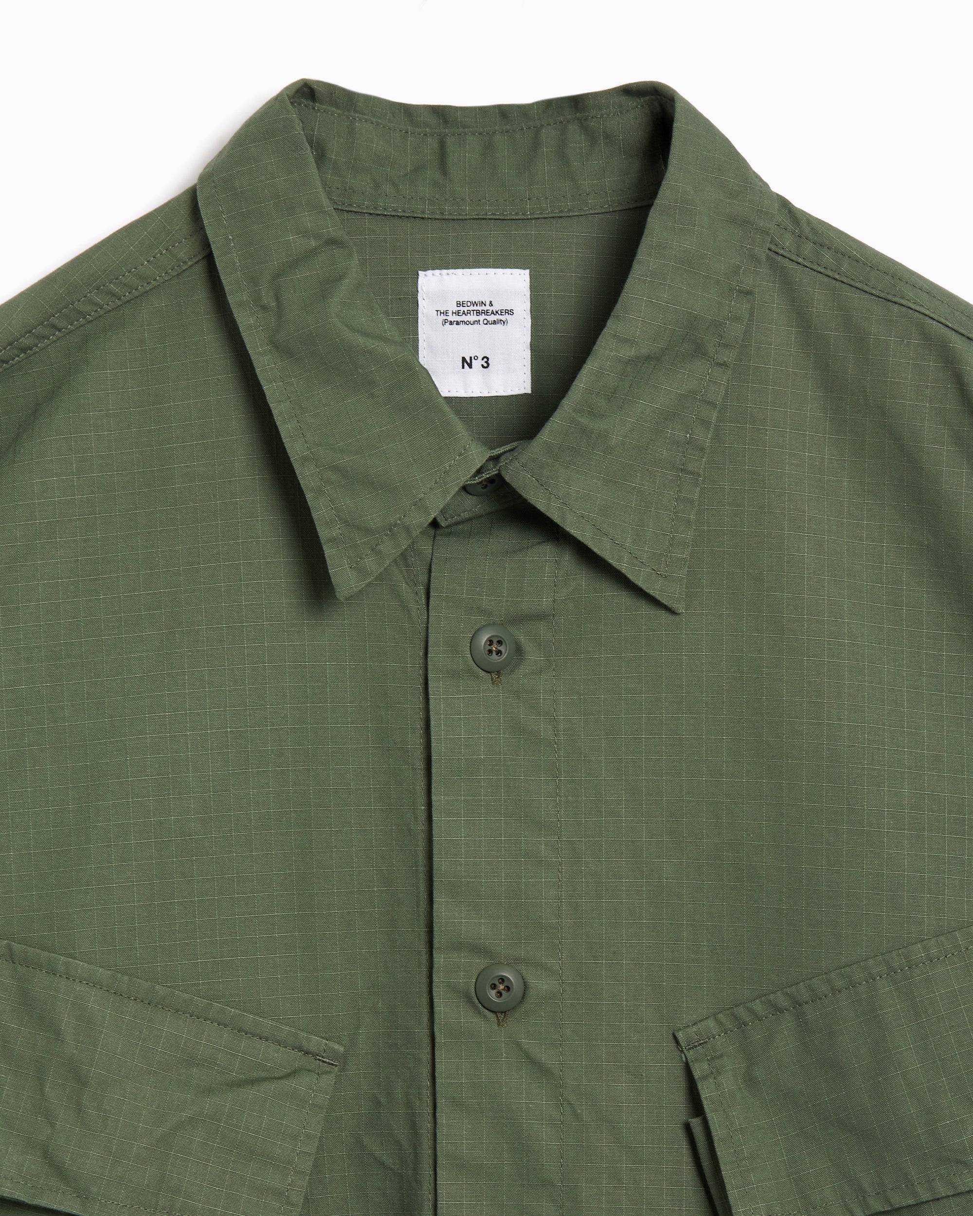 Shirts BEDWIN Kove Relaxed Men's Shirt - 25SB1745-OLIVE