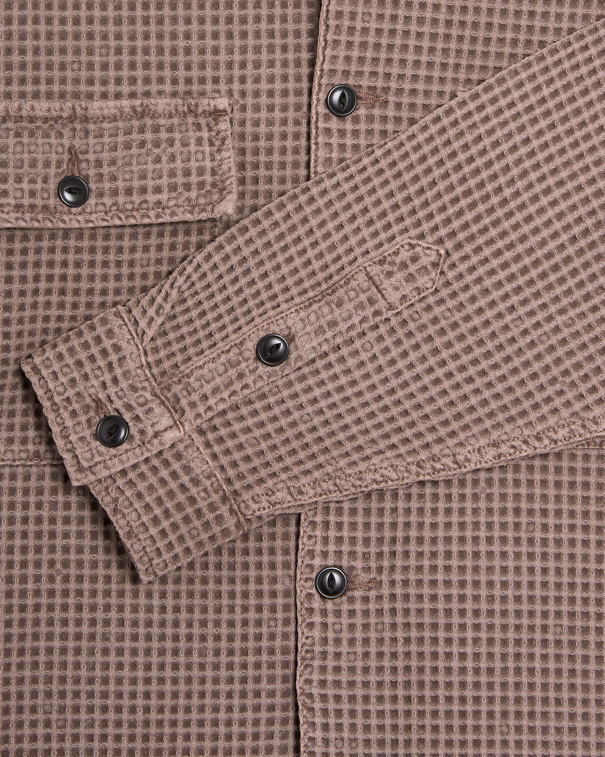 Shirts Brain Dead Waffle Relaxed Men's Shirt - F26T25005246