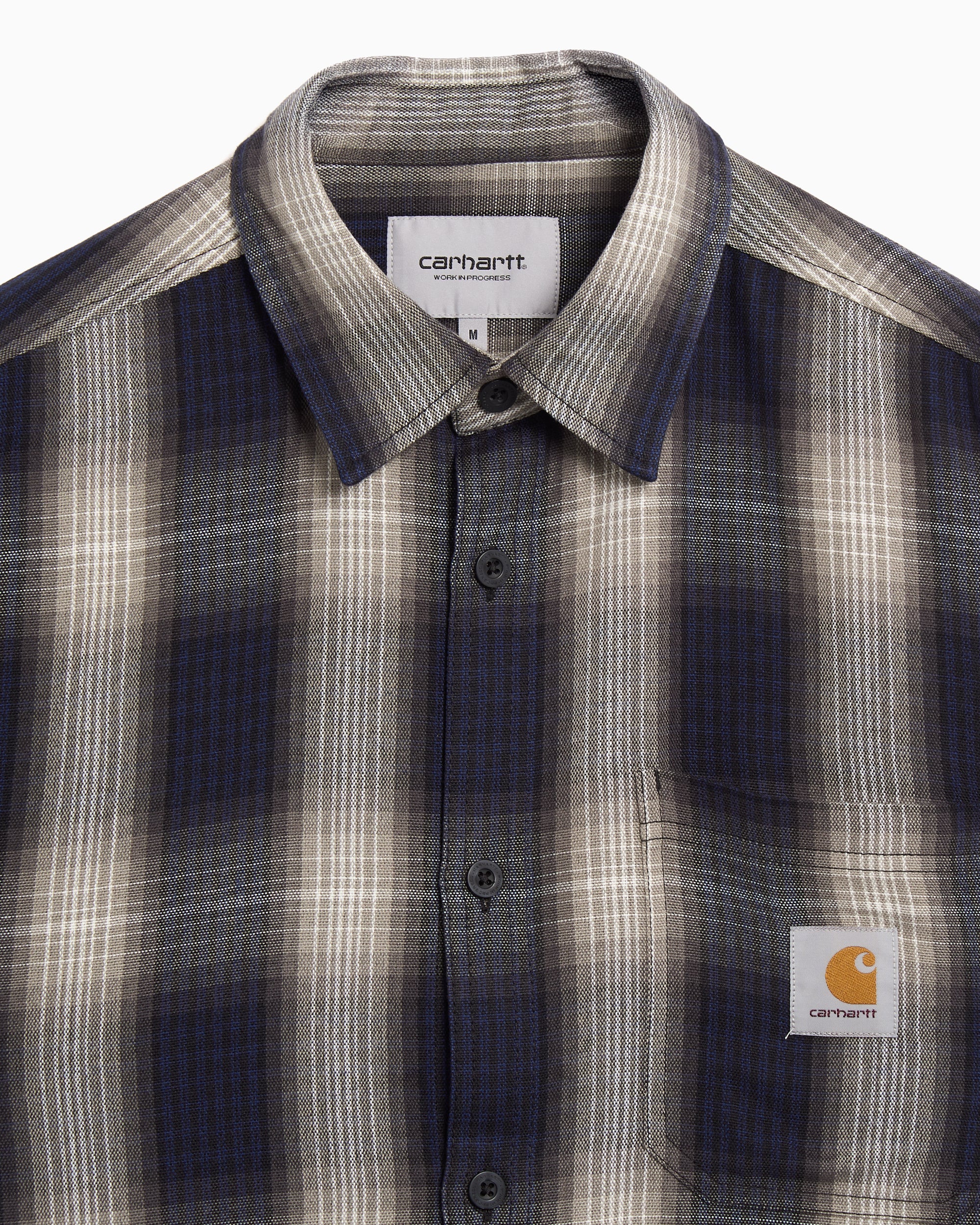 Shirts Carhartt WIP Harlin Plaid Relaxed Men's Shirt - I035954-3I3XX