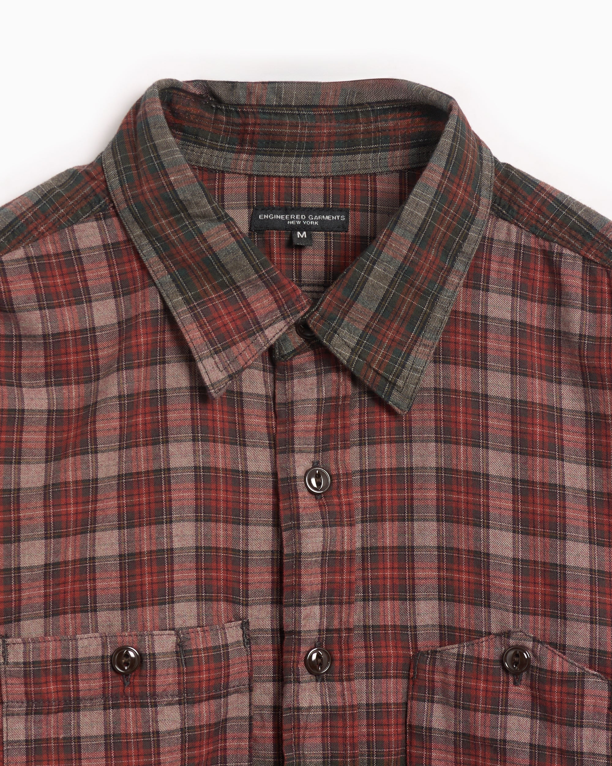 Shirts Engineered Garments Men's Work Shirt Men's Shirt - 24F1A007-PF007