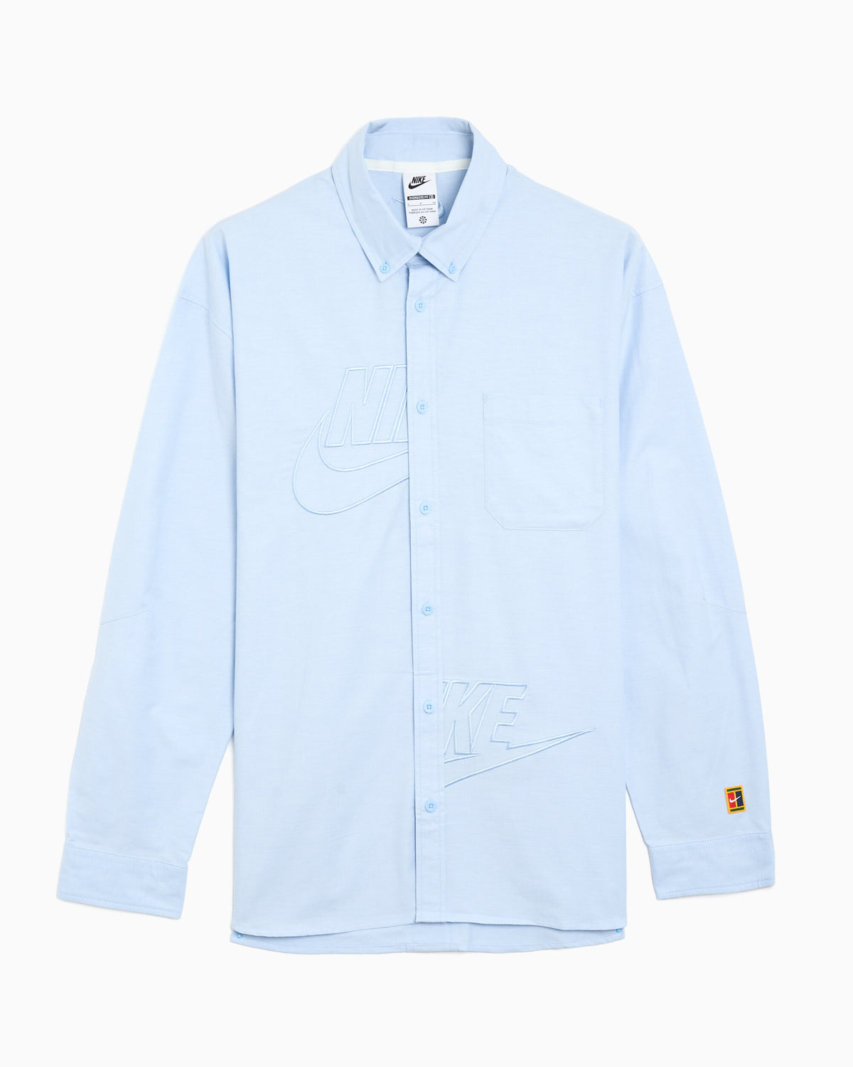 Shirts Nike Club Rules Oxford Logo Relaxed Men's Shirt - IQ8428-422