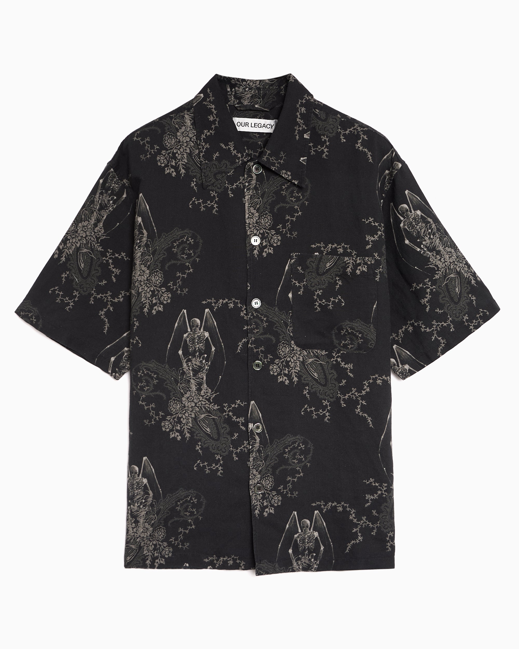 Shirts Our Legacy Every Short-Sleeved Boxy Men's Shirt - M2262EDP