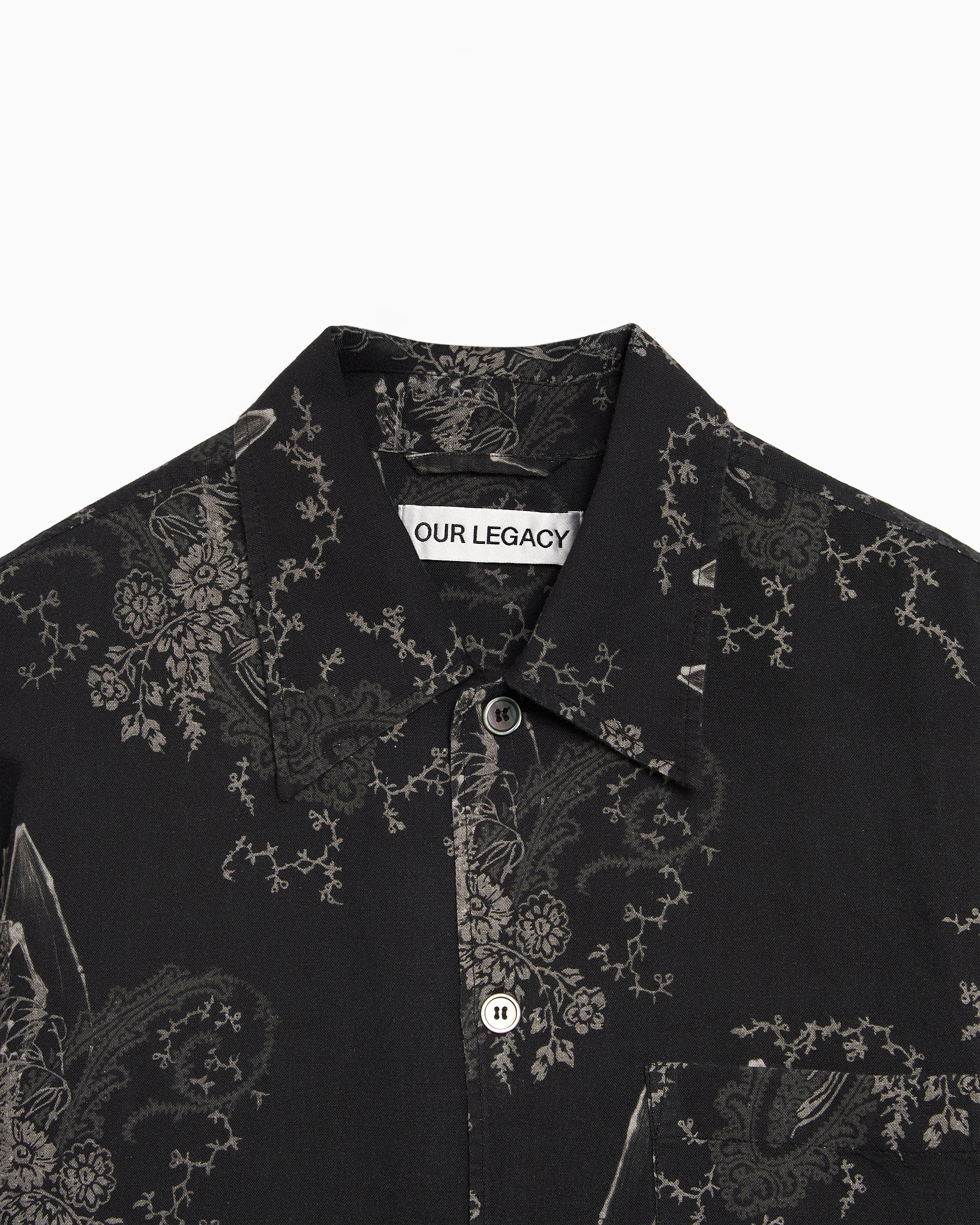 Shirts Our Legacy Every Short-Sleeved Boxy Men's Shirt - M2262EDP