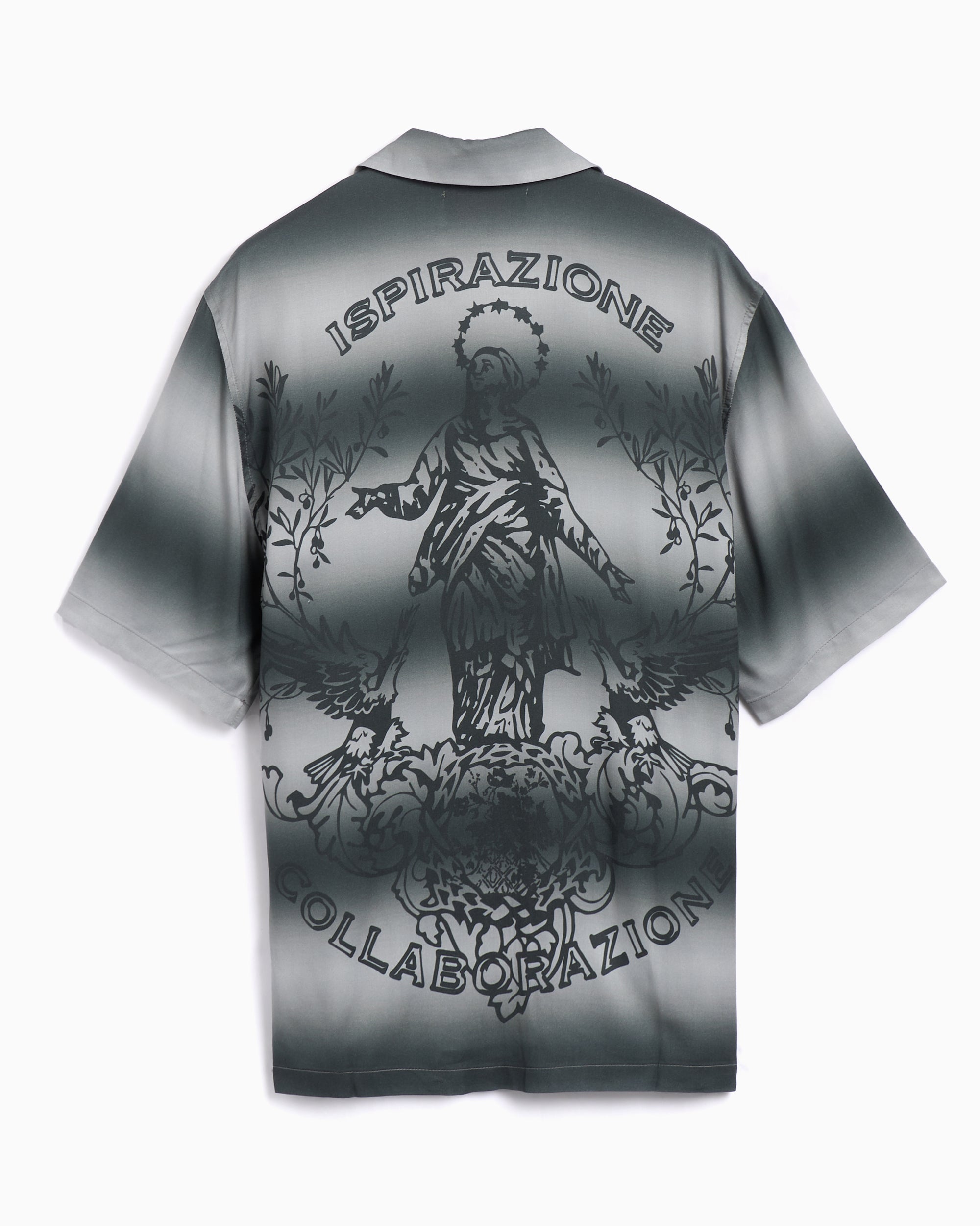 Shirts Pleasures Giovanni Men's Shirt Relaxed Men's Shirt - P24IU012-SILVER
