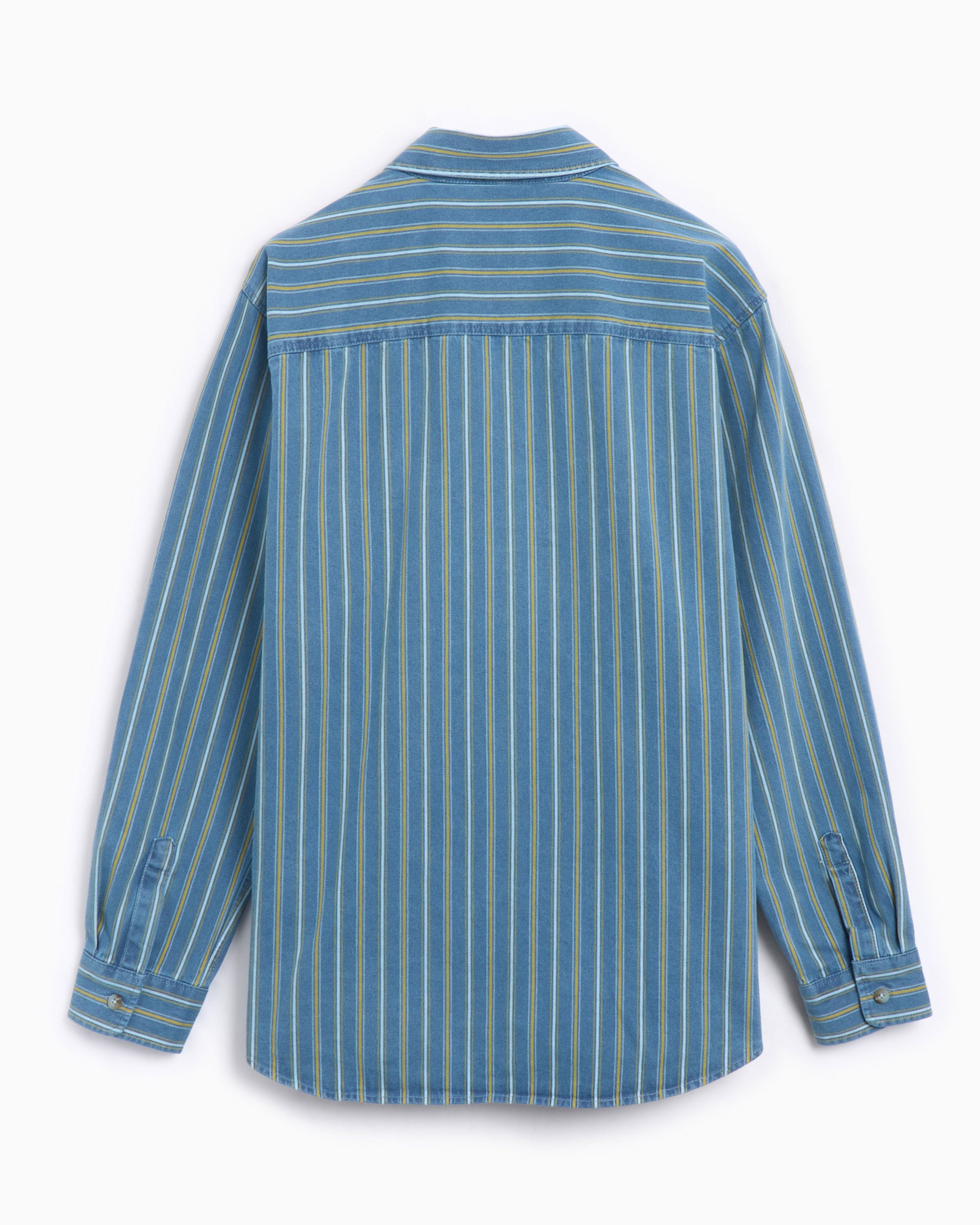 Shirts Polar Skate Co. Polar Skate Co. Mike Men's Denim Long Sleeve Shirt Relaxed Men's Shirt - PSC-SP25-3