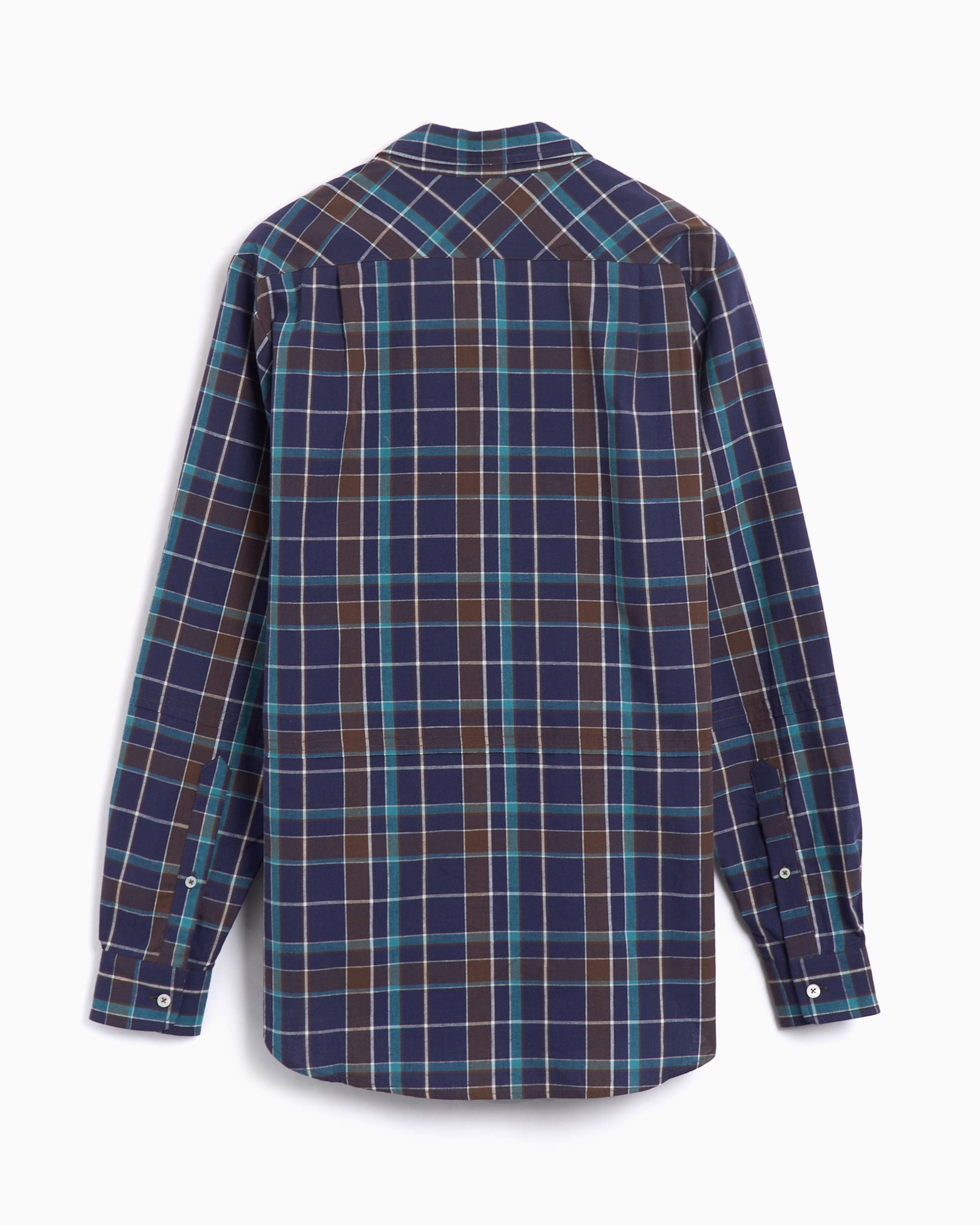 Shirts Sky High Farm Workwear Hybrid Unisex Button Down Shirt Unisex Shirt - SHF07B007-1