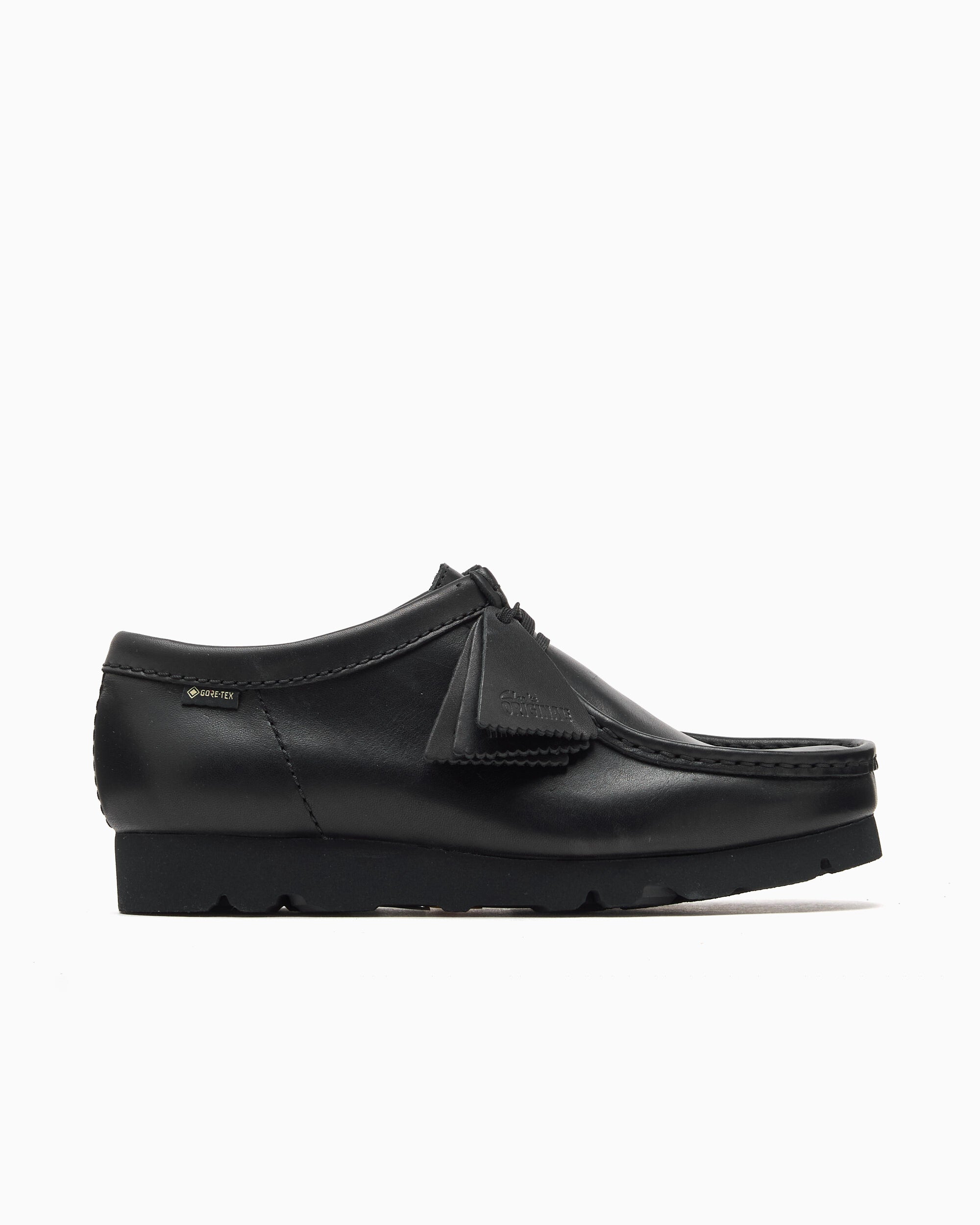 靴 Clarks Wallabee GORE-TEX Black 26.5 Clarks Wallabee Gore-Tex® Herren-Schuhe