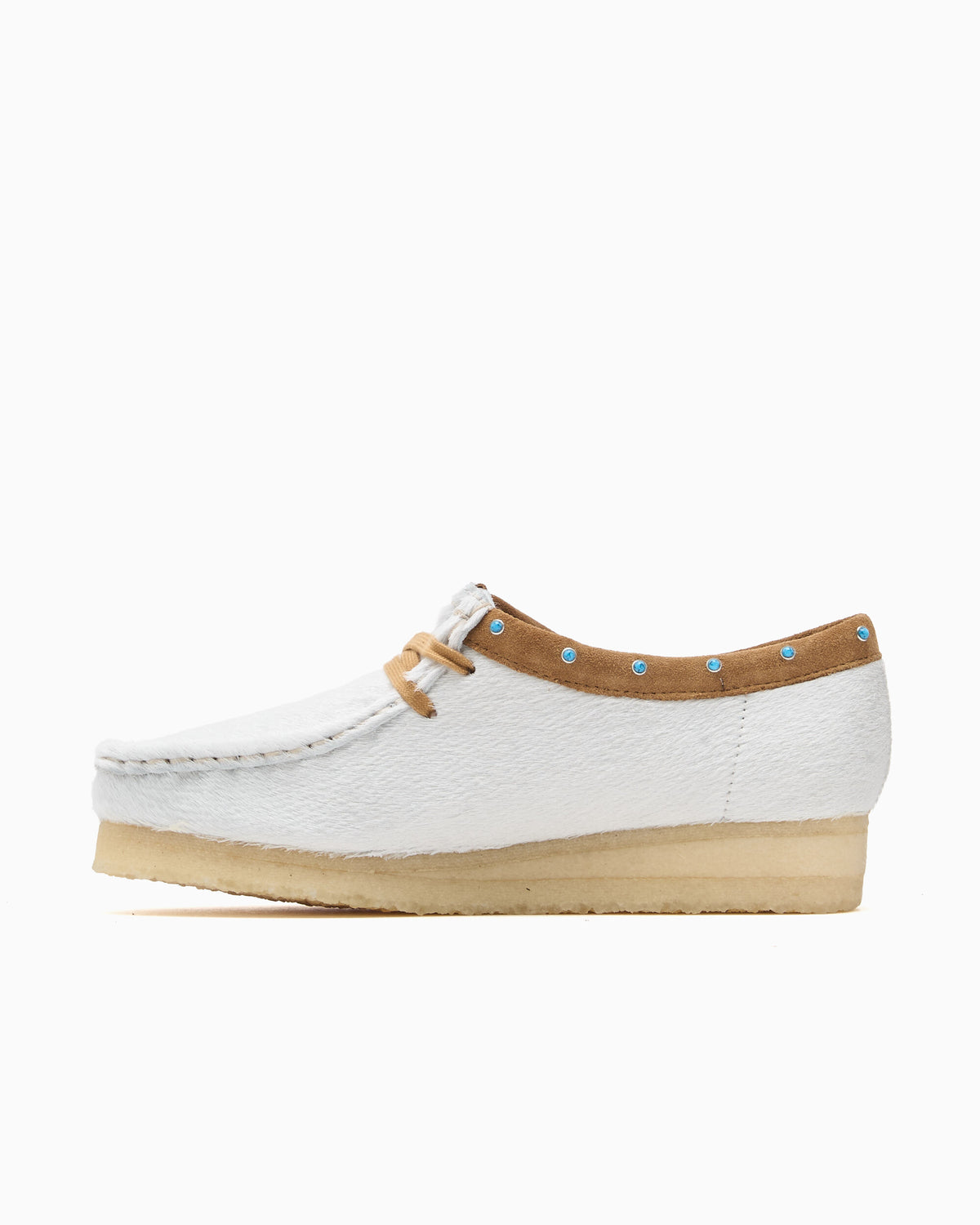 Shoes Clarks x Blanch Yu Wallabee "Off White Interest" Men's Shoes - 26328055
