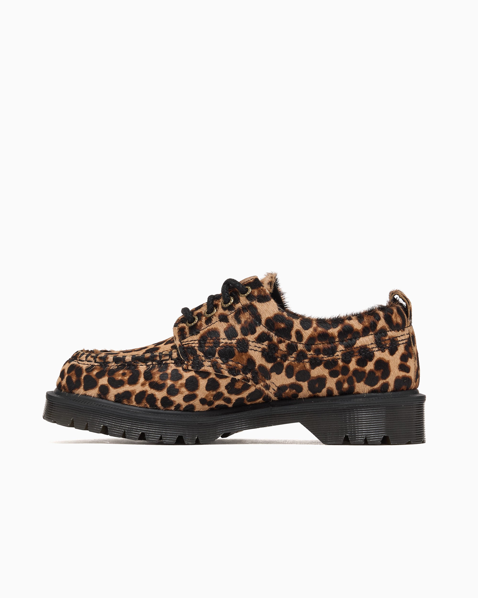 Shoes Dr. Martens Lowell Archive Leopard Hair On Unisex Shoes - 42721200