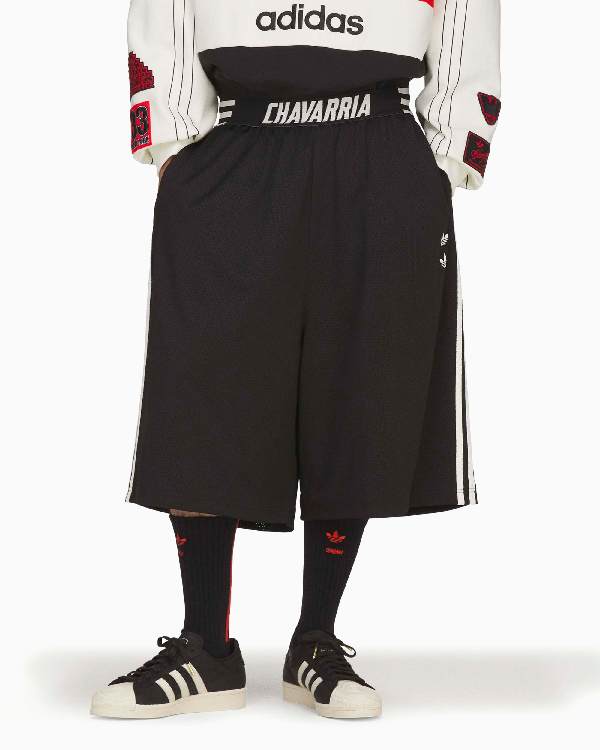 Shorts adidas Originals x Willy Chavarria Mesh Oversize Men's Shorts - KR8682