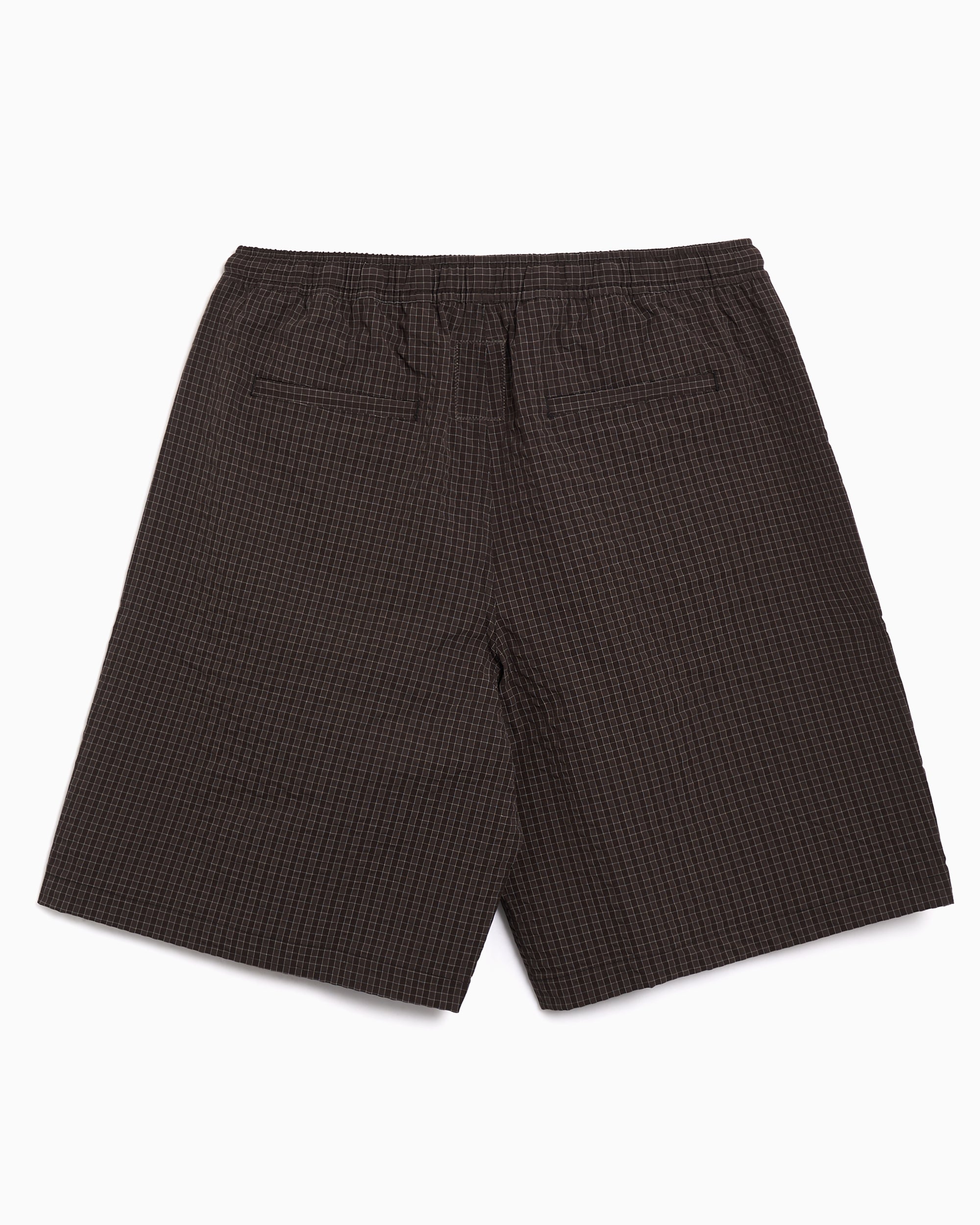 Shorts Brain Dead Equipment Ripstop Checkered Men's Shorts - BDP25B230047-BLK