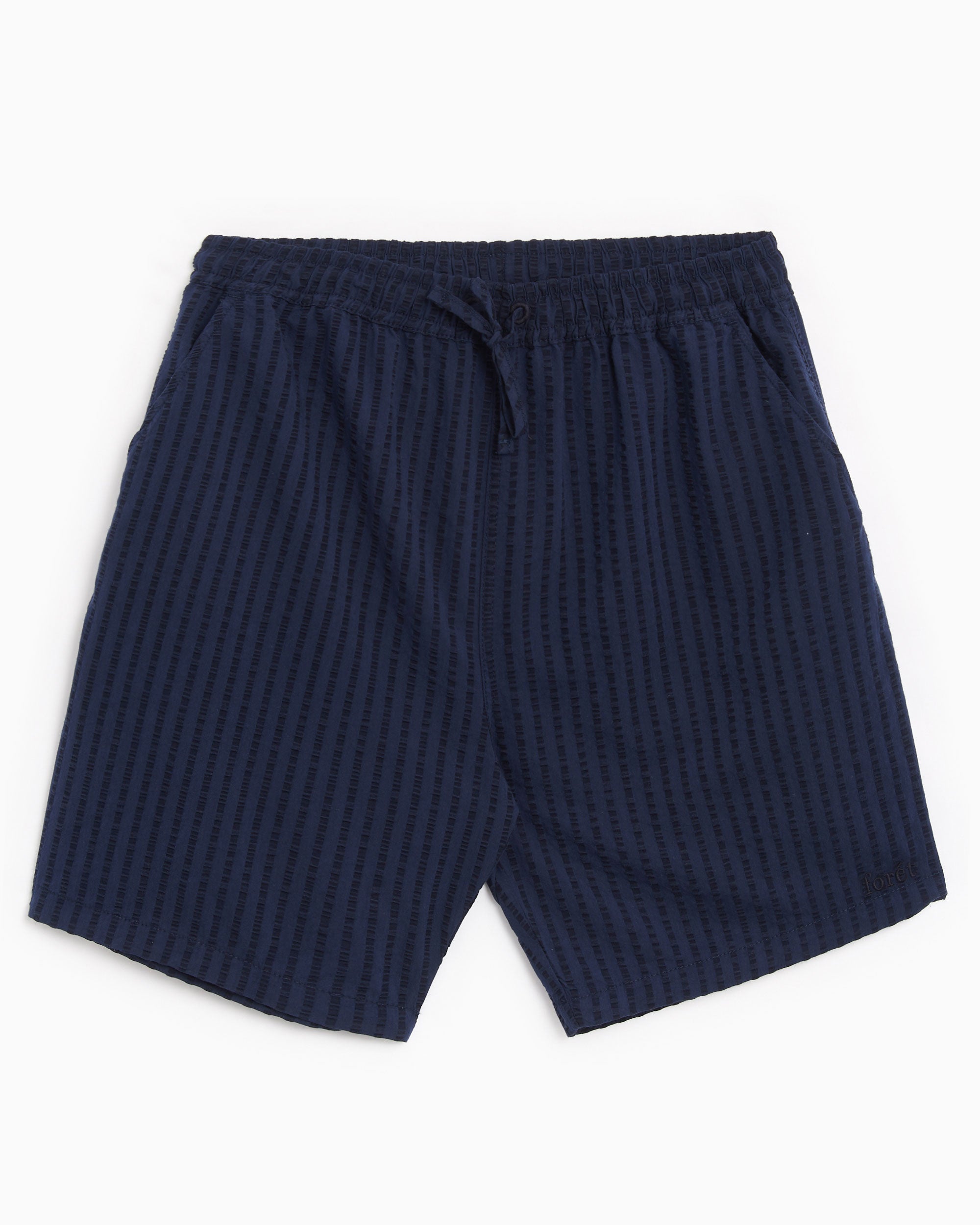 Shorts Forét Vole Seersucker Men's Shorts Men's Shorts - F992-NAVY