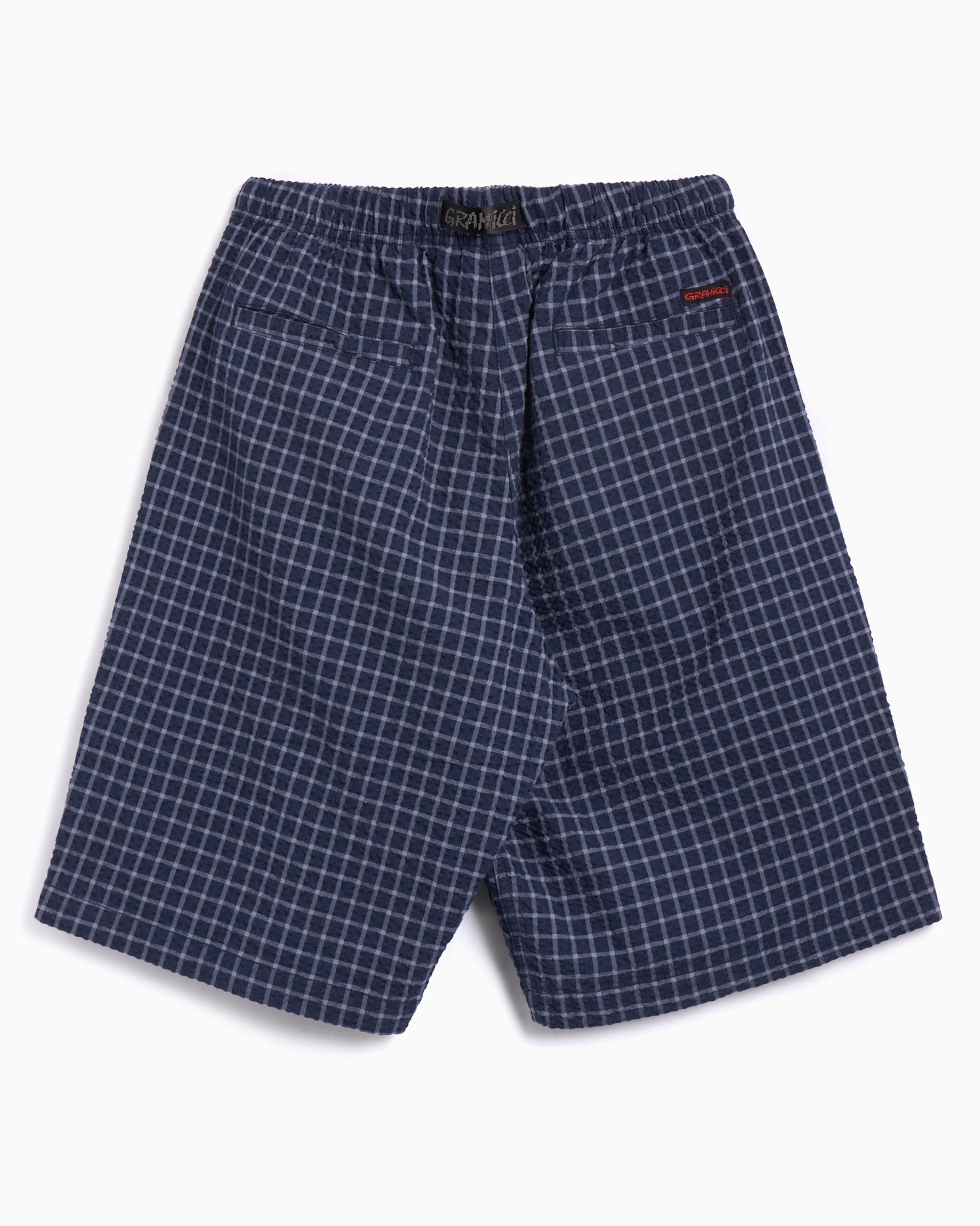 Shorts Gramicci O.G. Seersucker Lagoon Men's Shorts Relaxed Men's Shorts - G5SM-P047-MIDNIGHT