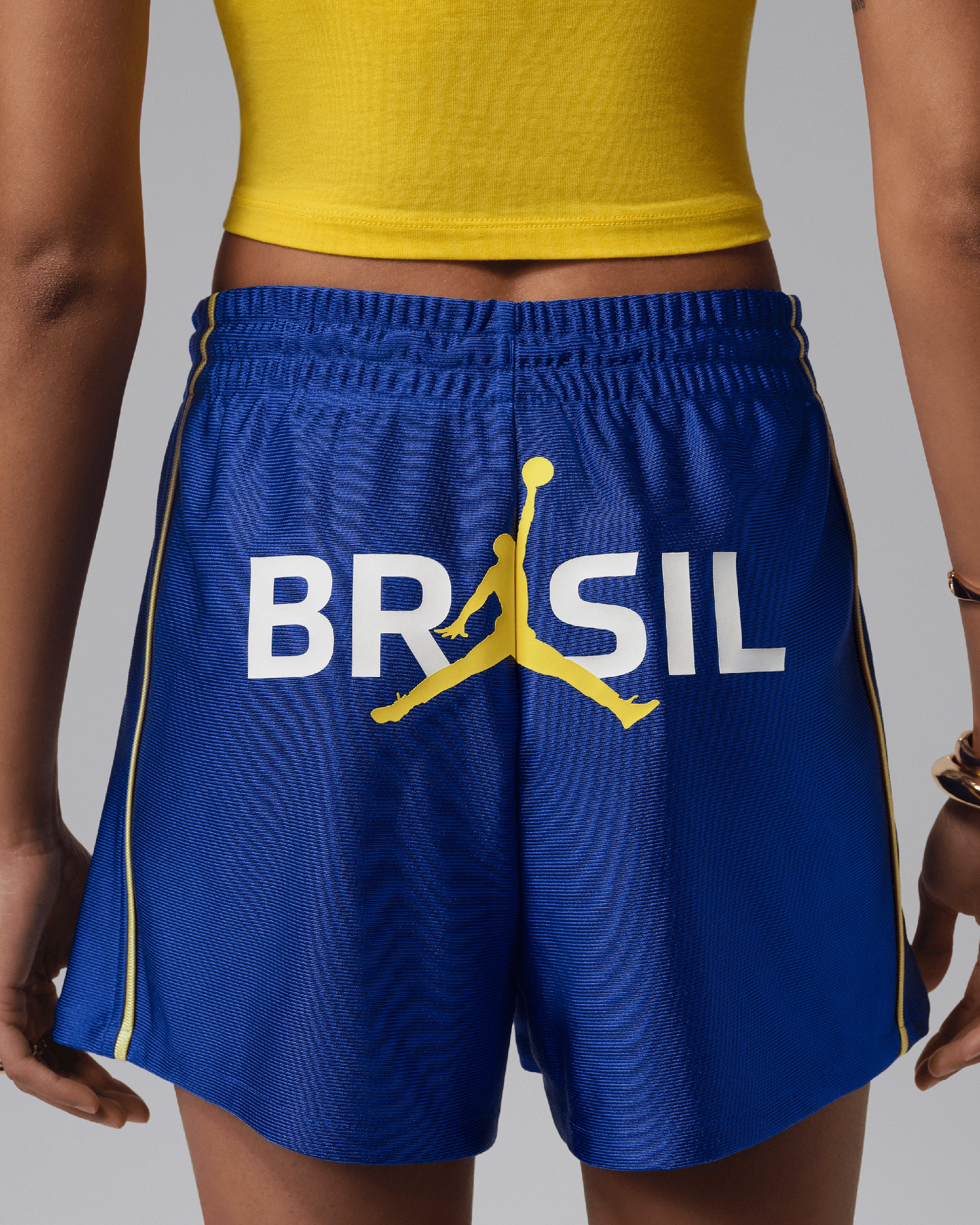 Shorts Jordan Brooklyn Brasil Logo Women's Shorts - IO2456-417