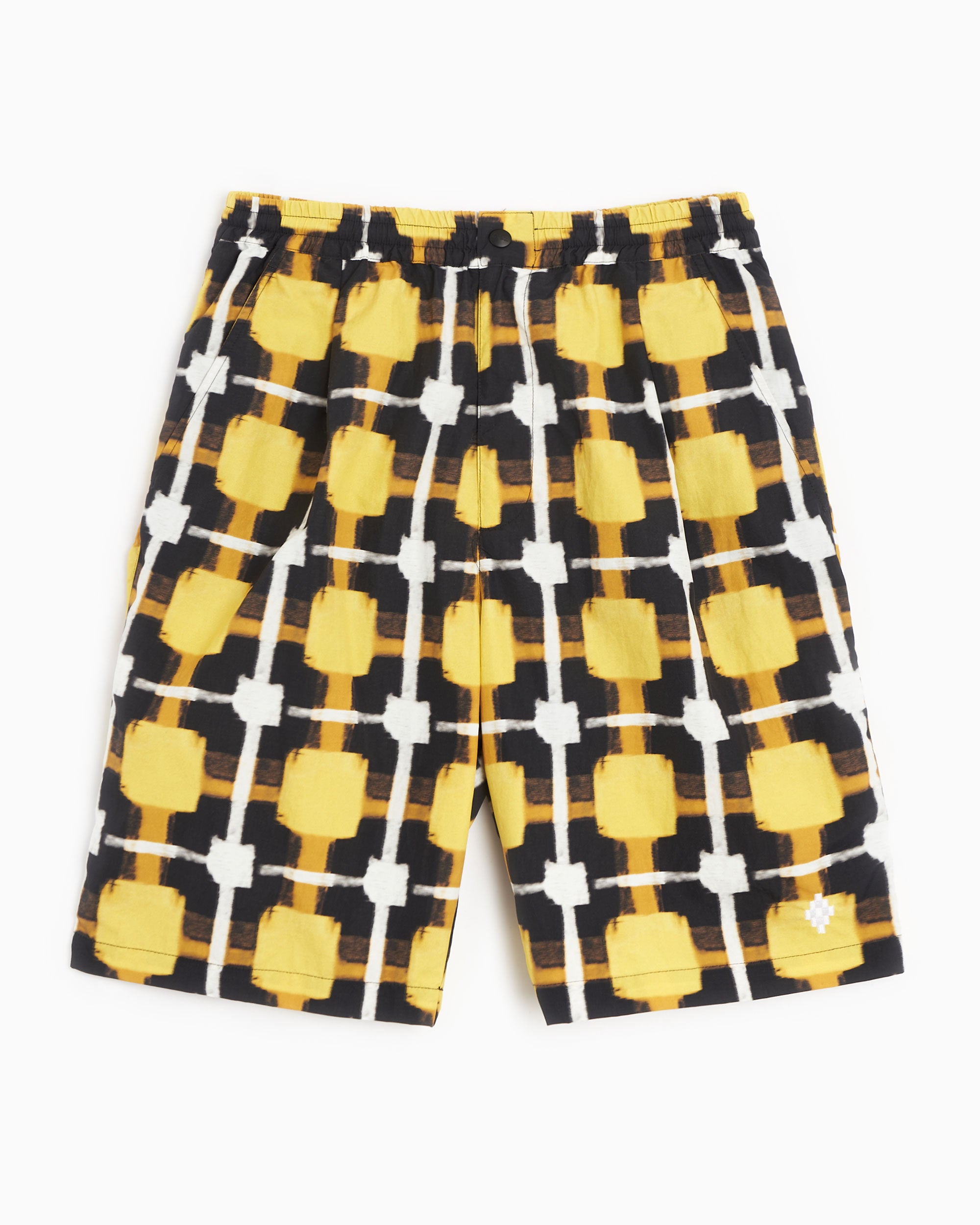 Shorts Marcelo Burlon Check Coulisse Men's Nylon Shorts Men's Shorts - CMCB074S22FAB0021810