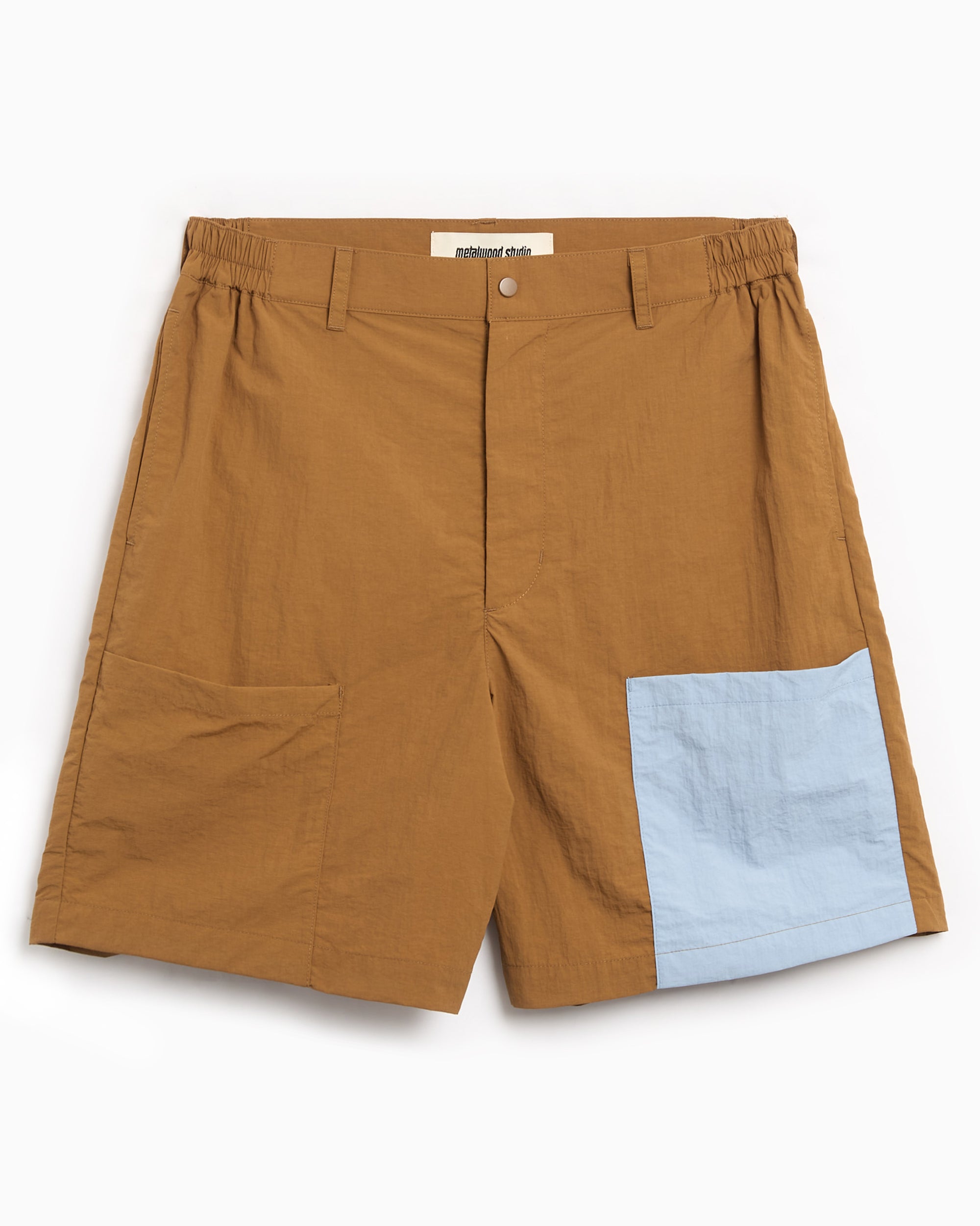 Shorts Metalwood Color Block Men's Nylon Shorts Men's Shorts - MWS24-07-01-CHC