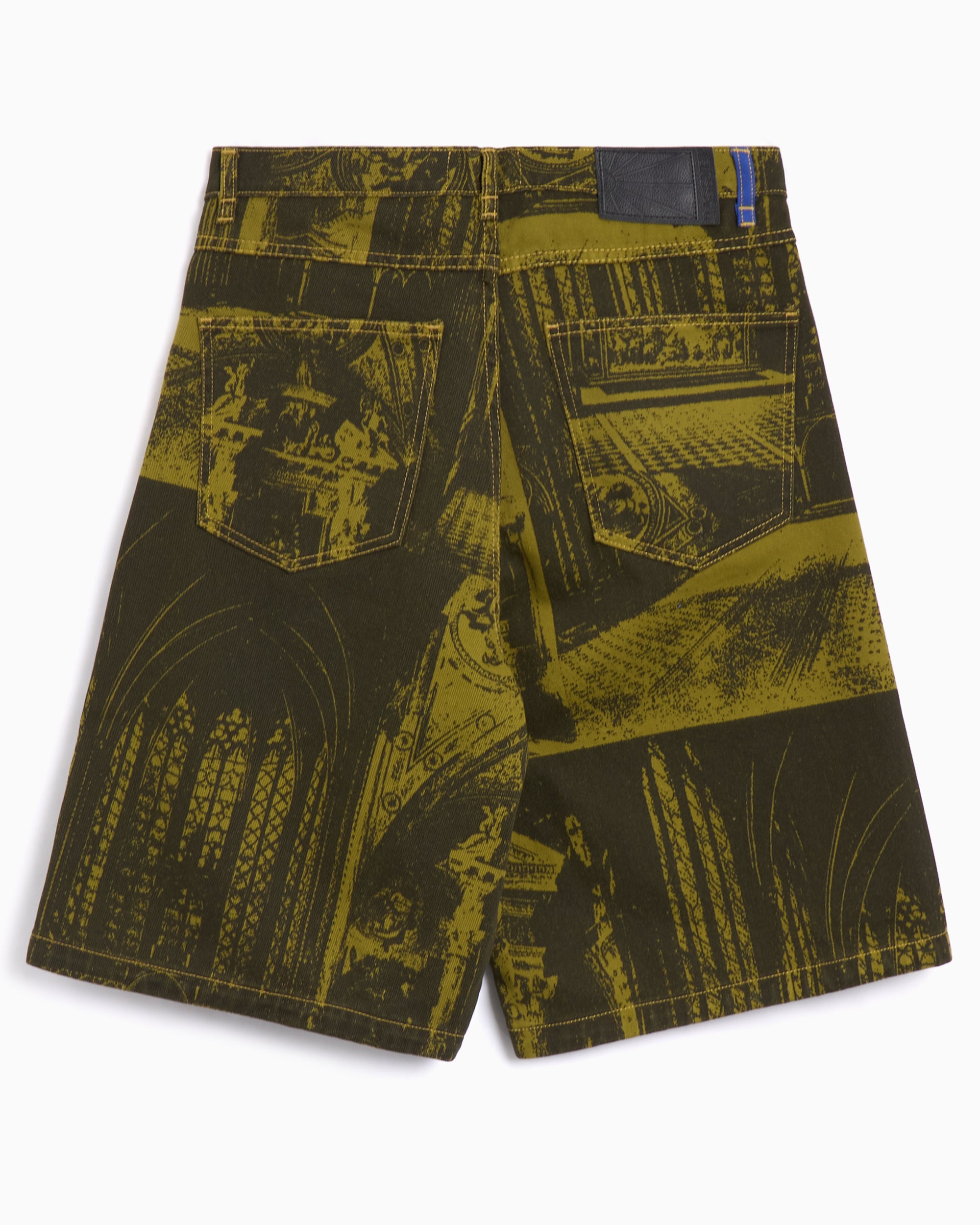 Shorts Rassvet Castle Printed Men's Denim Shorts Men's Shorts - PACC16P014-1