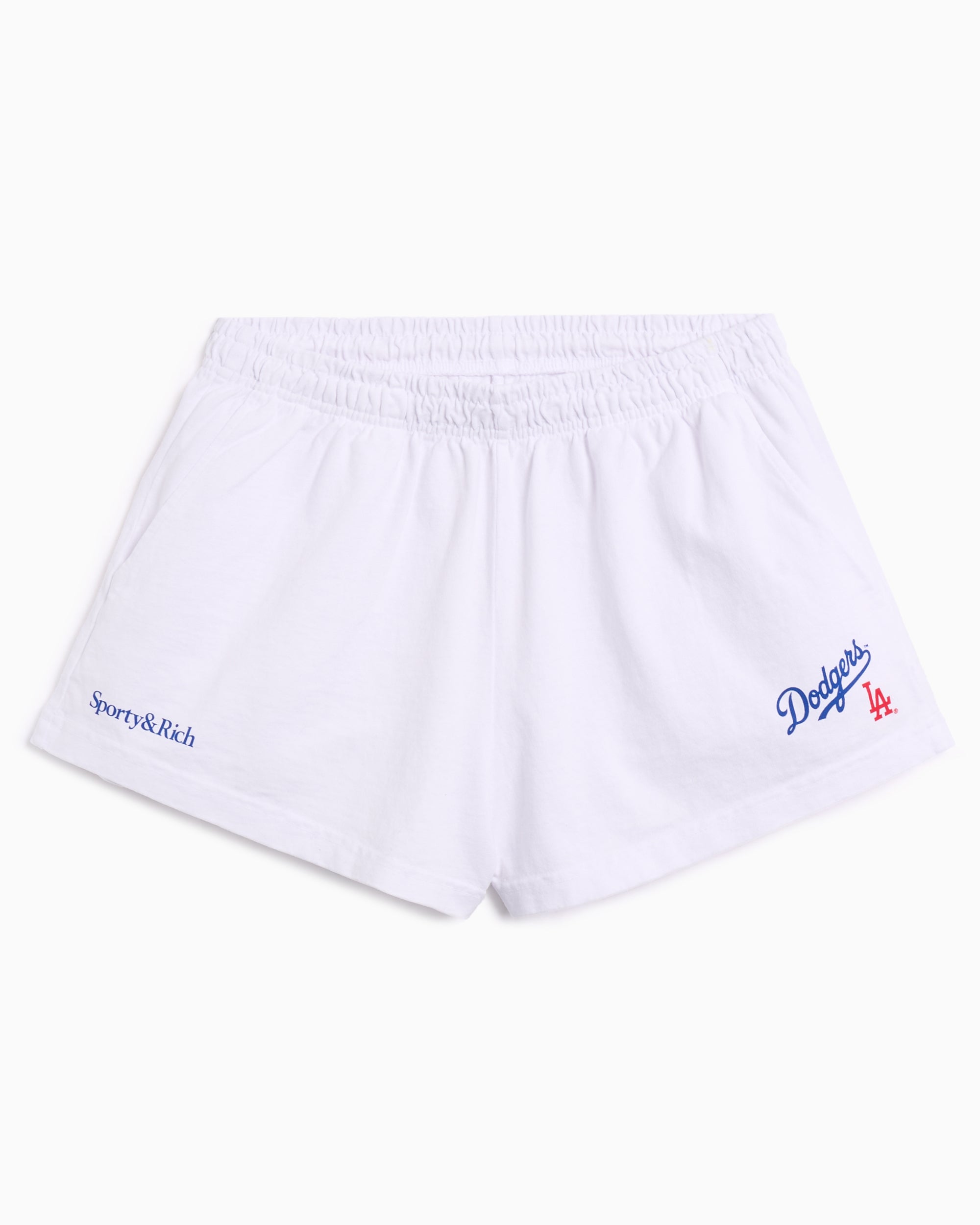 Shorts Sporty & Rich Dodgers Serif Disco Women's Shorts - SH037627666WH01