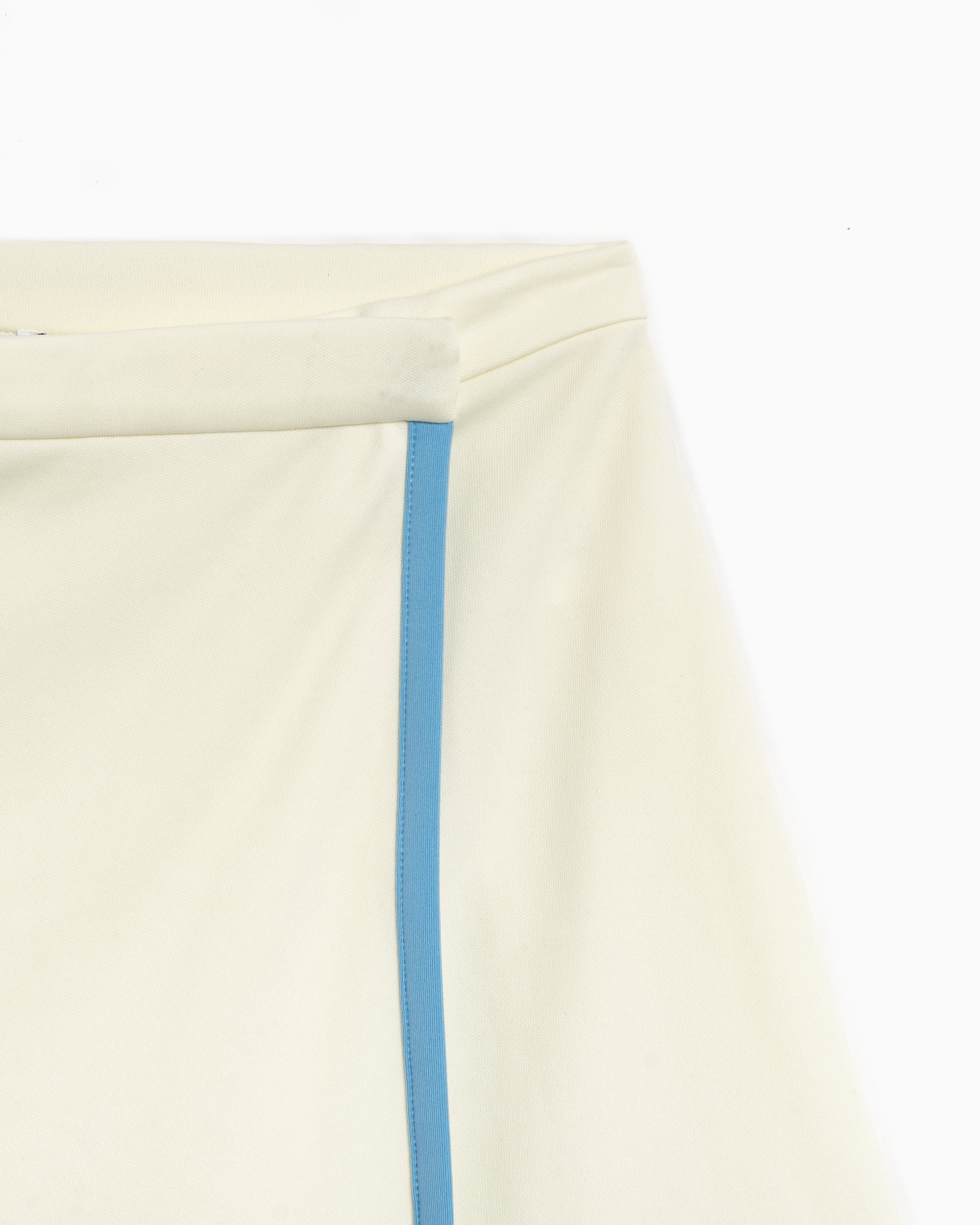 Skirts Sporty & Rich Serif Logo Embroidered Wrap Women's Skirt Crop Women's Skirt - SK009S416SC