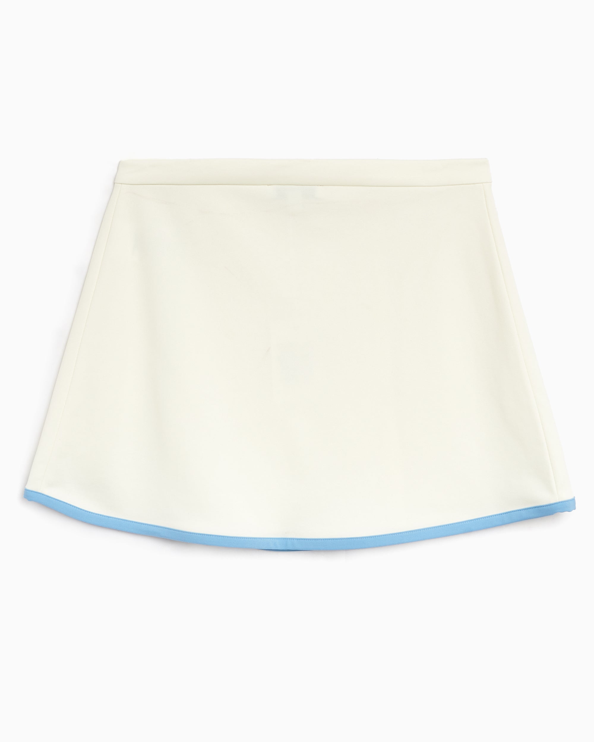 Skirts Sporty & Rich Serif Logo Embroidered Wrap Women's Skirt Crop Women's Skirt - SK009S416SC