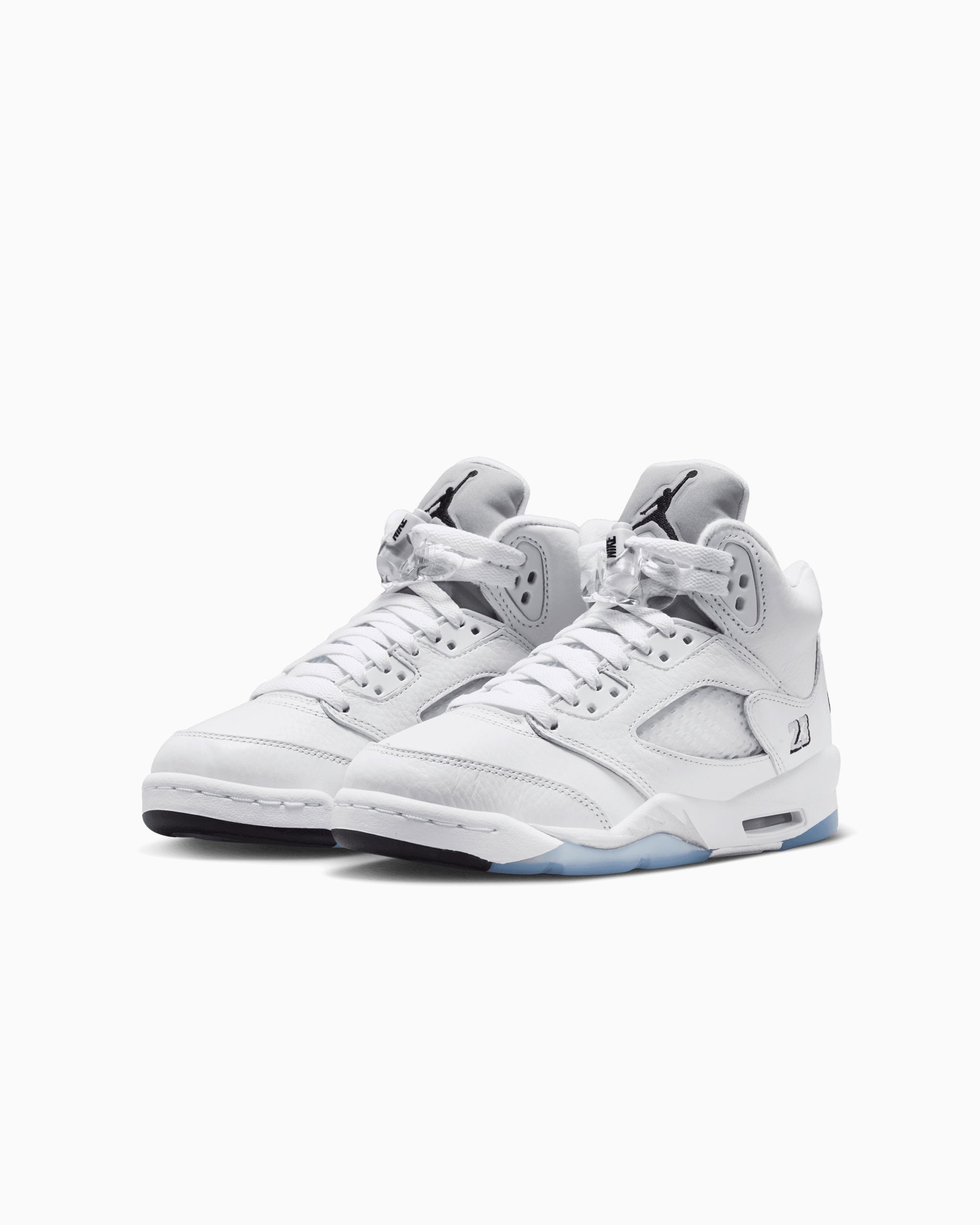 Sneakers Air Jordan 5 Retro OG "White Metallic" (GS) - HQ7980-103