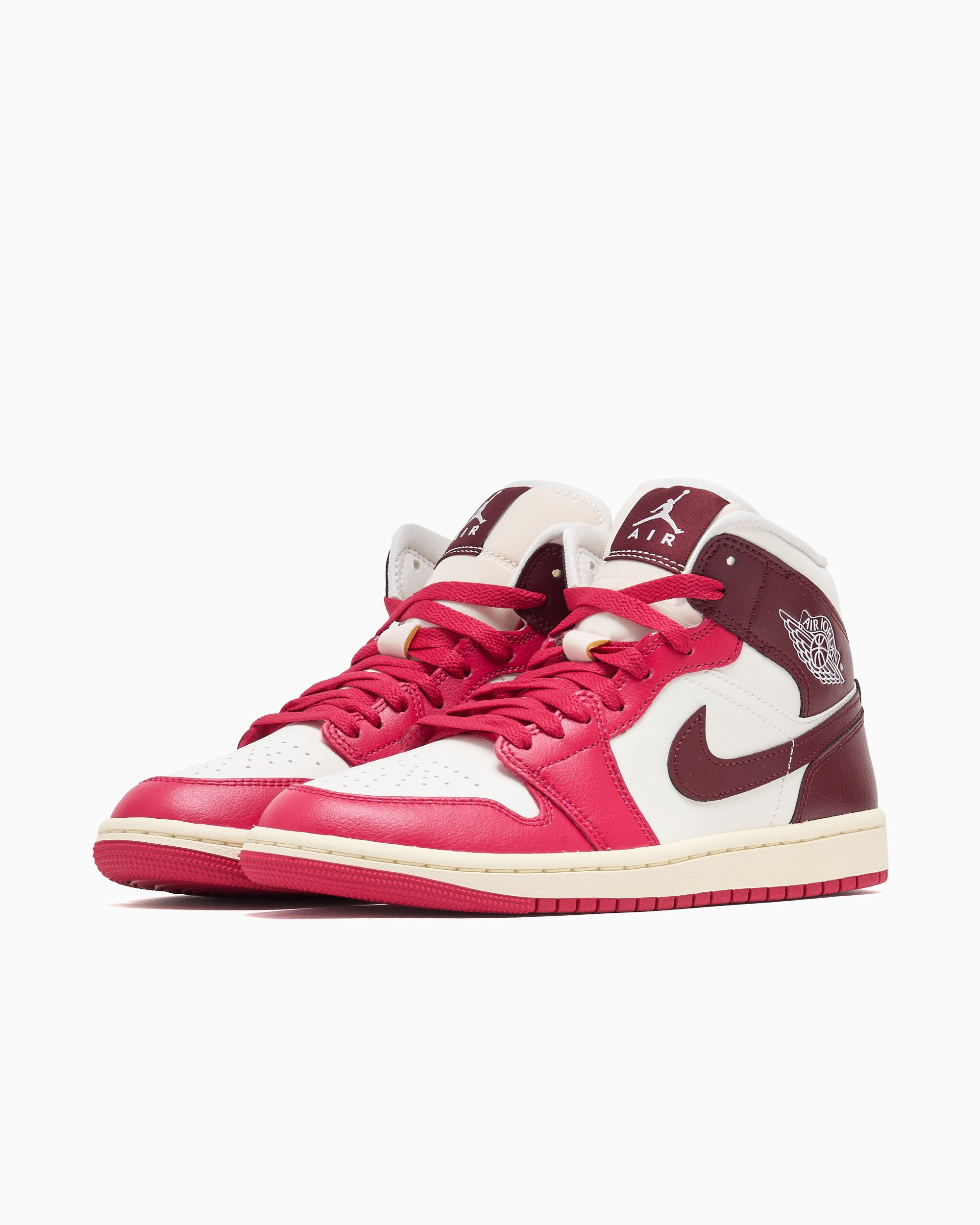 Sneakers Air Jordan Women's 1 Mid "Mystic Hibiscus" - BQ6472-119