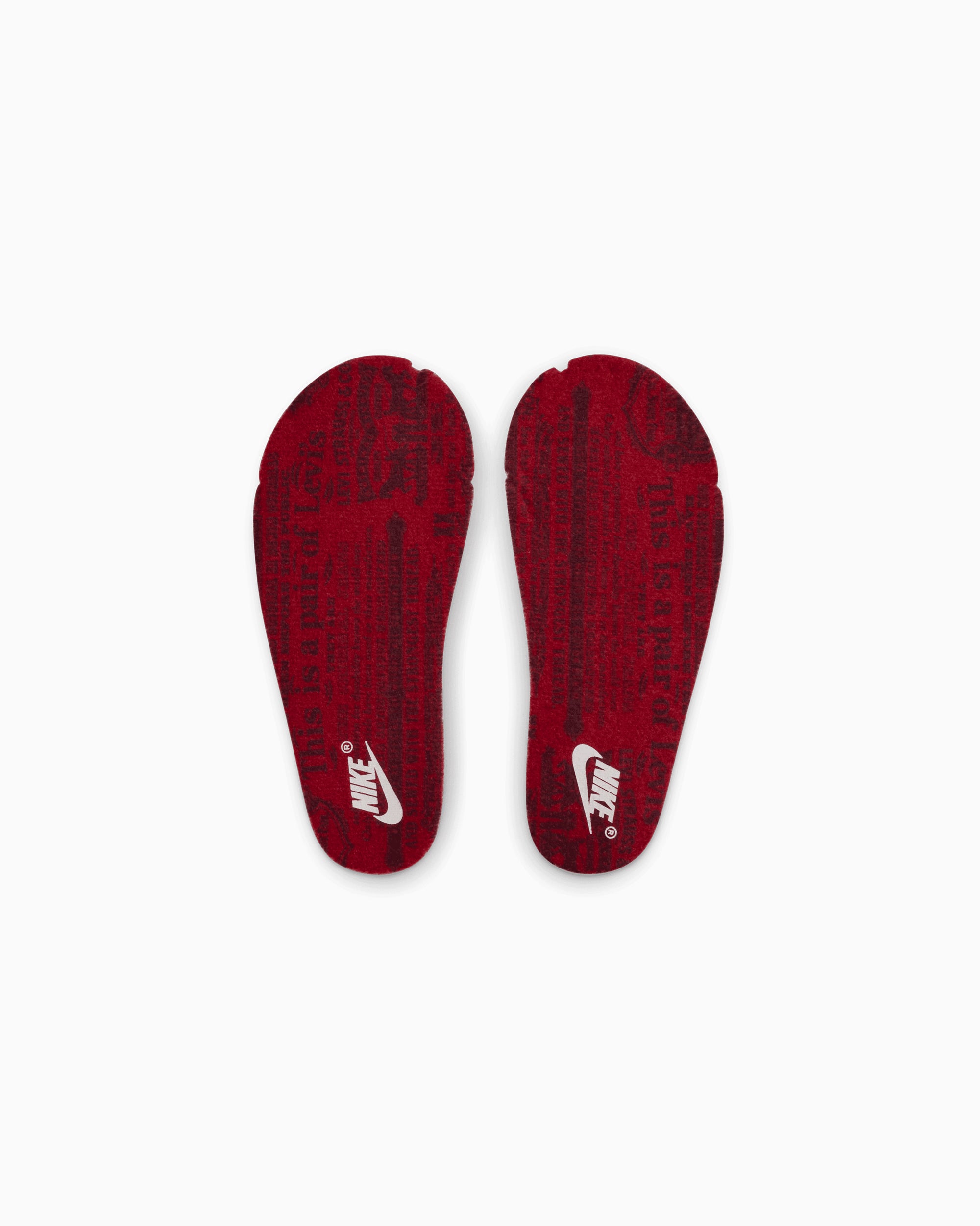 Sneakers Air Jordan x Levi's 3 Retro "Indigo And Gym Red" (TD) - IQ8059-400