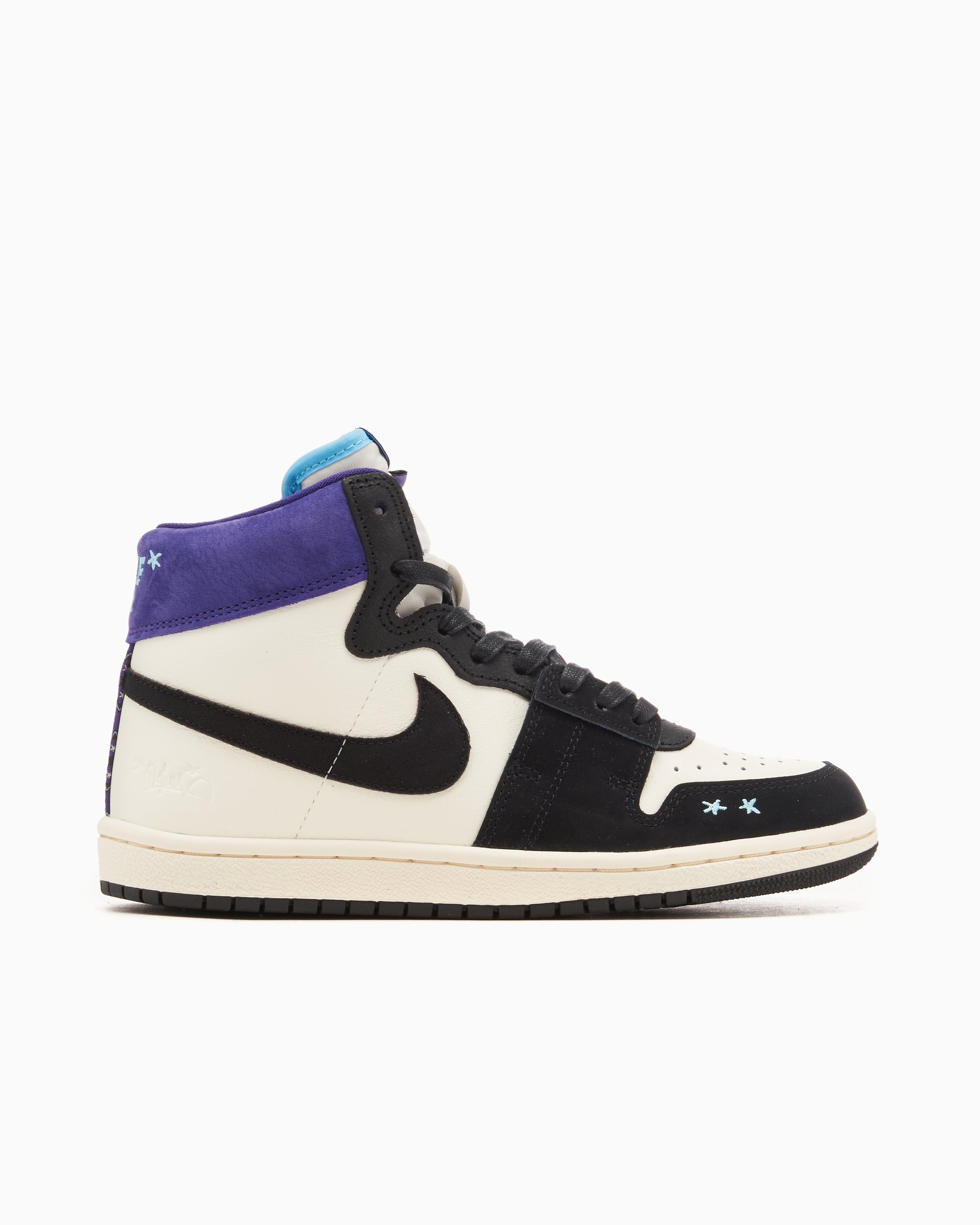 Sneakers Jordan x Opium Paris Air Ship PE SP "Black Court Purple" - FQ8281-100