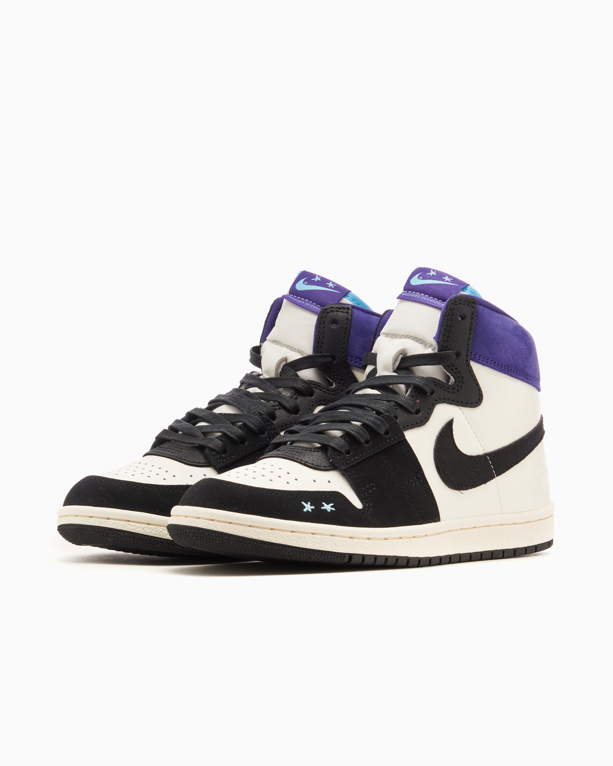 Sneakers Jordan x Opium Paris Air Ship PE SP "Black Court Purple" - FQ8281-100