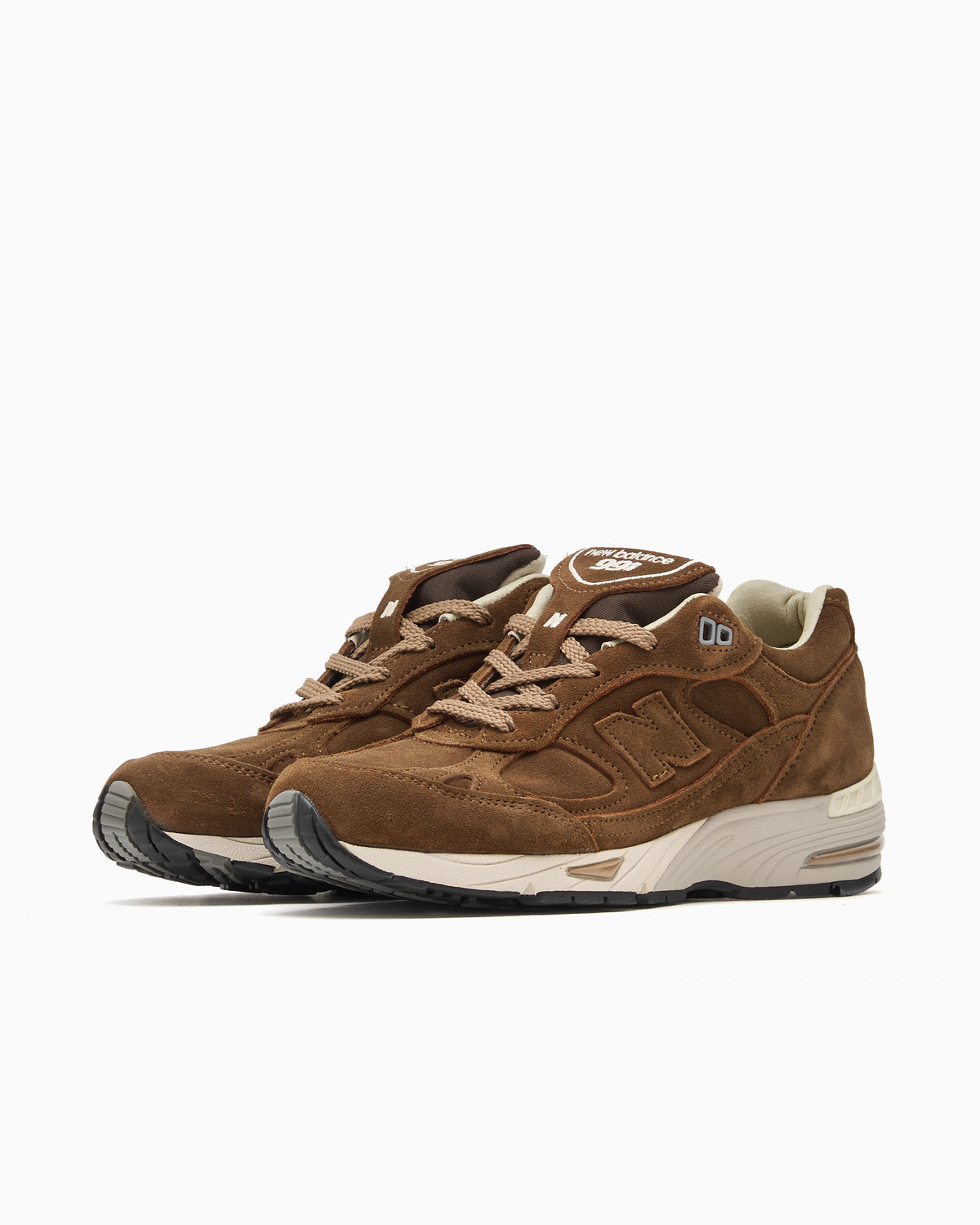 Sneakers New Balance Women's W991v1 BR1 Luxe Suede "Made in UK" - W991BR1