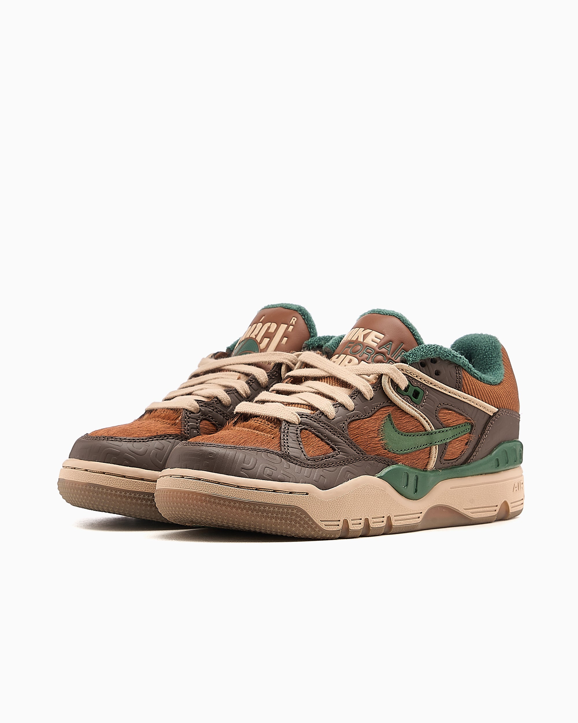Sneakers Nike x Nigo Air Force 3 Low SP "Baroque Brown" - HQ0260-201
