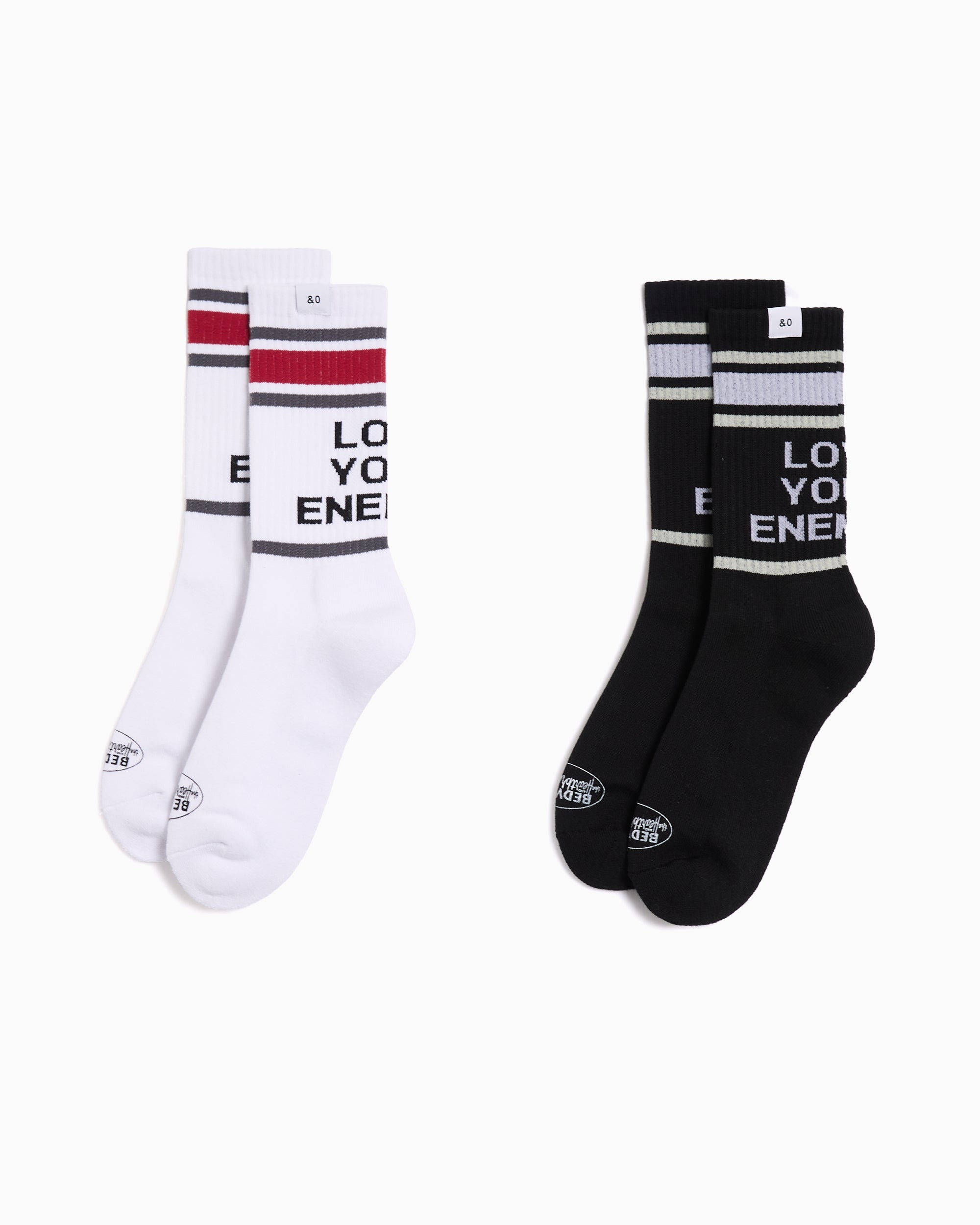 Socks BEDWIN Larry Unisex Socks (2 Pack) - 25SB0042-BURGUNDY